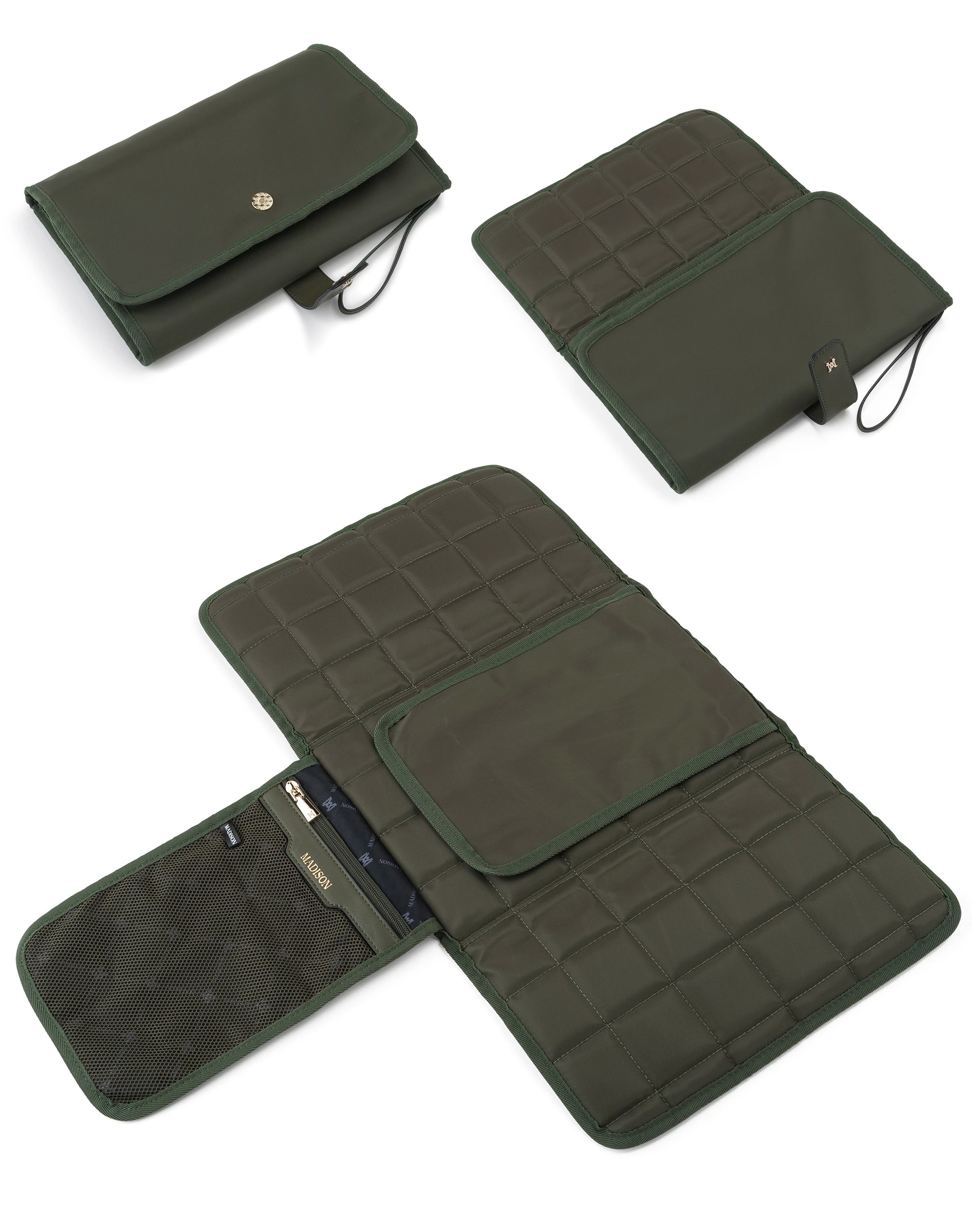 3 Madison Accessories Baby Change Mat in Olive - Green, 3 of 5