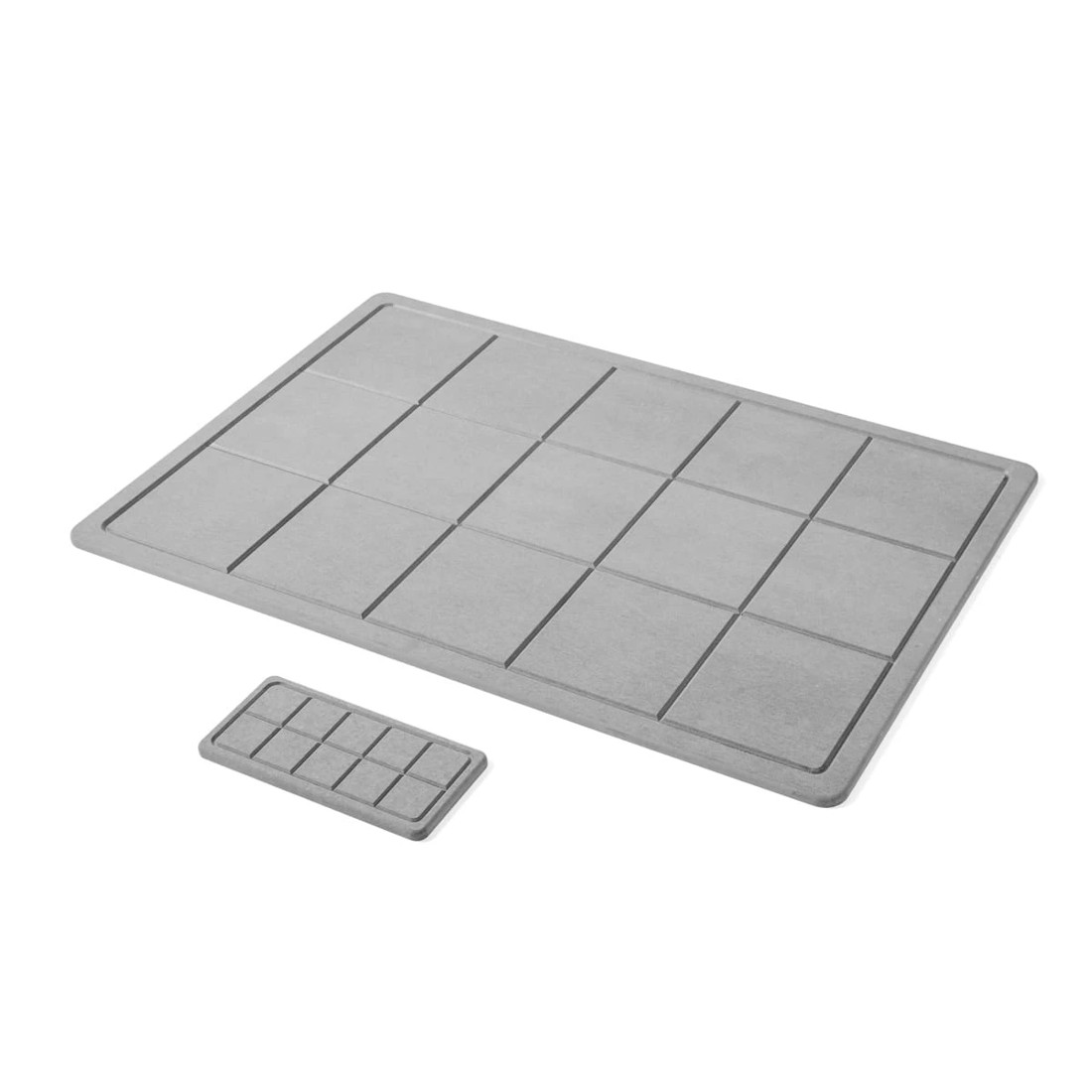 4 Stone Dry Bathmat and Tray Set, 4 of 9