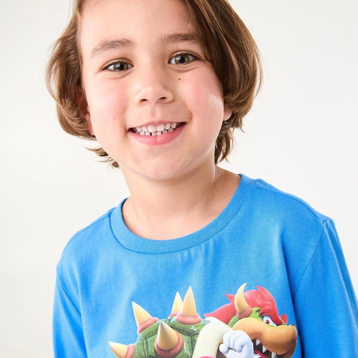 3 Super Mario License Long Sleeve T-shirt Mario, 3 of 8
