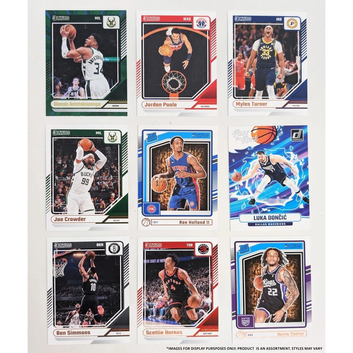 2 Panini Donruss Basketball Trading Card Booster Pack, 2 of 2