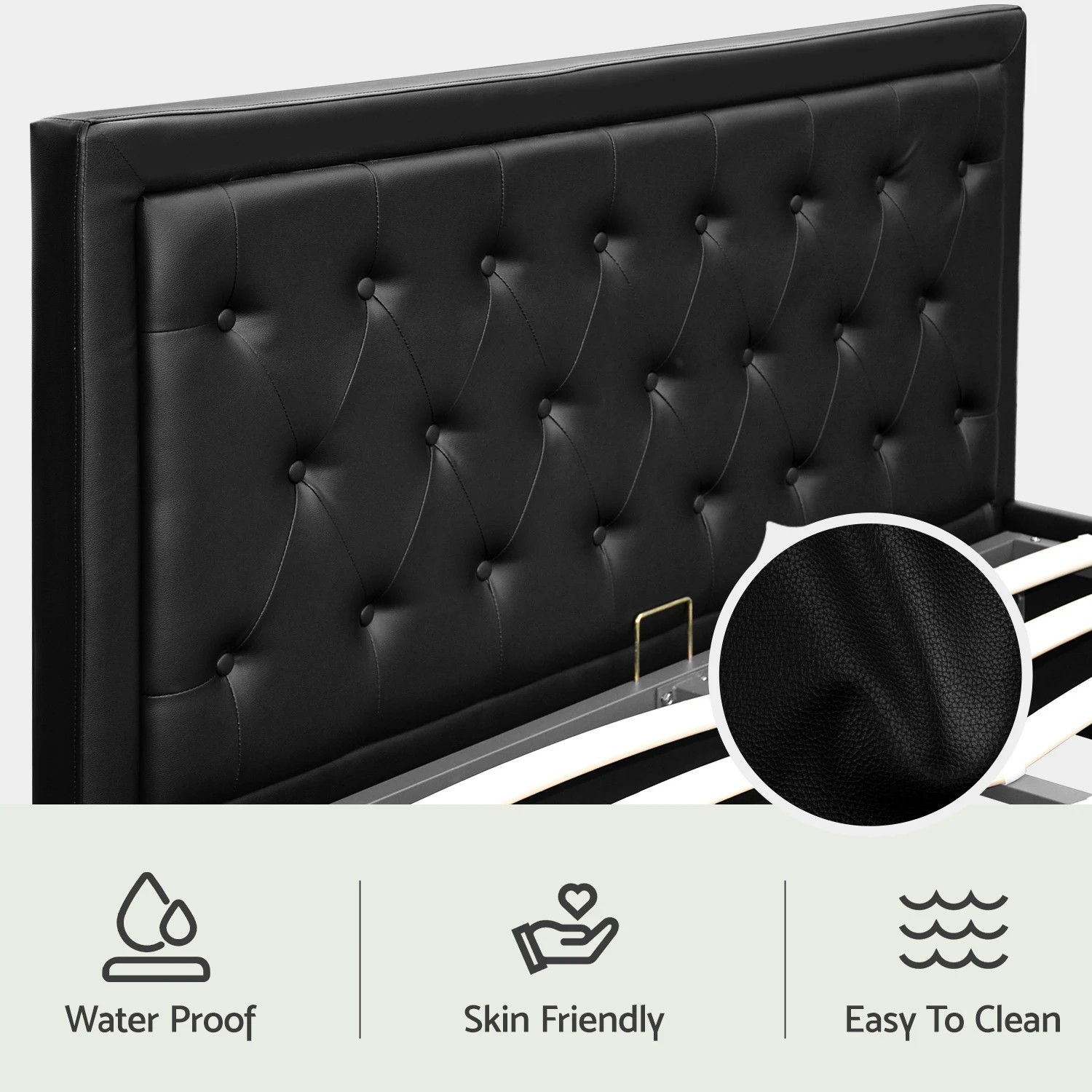 8 Artiss Bed Frame Queen Size Gas Lift
 - Black, 8 of 8