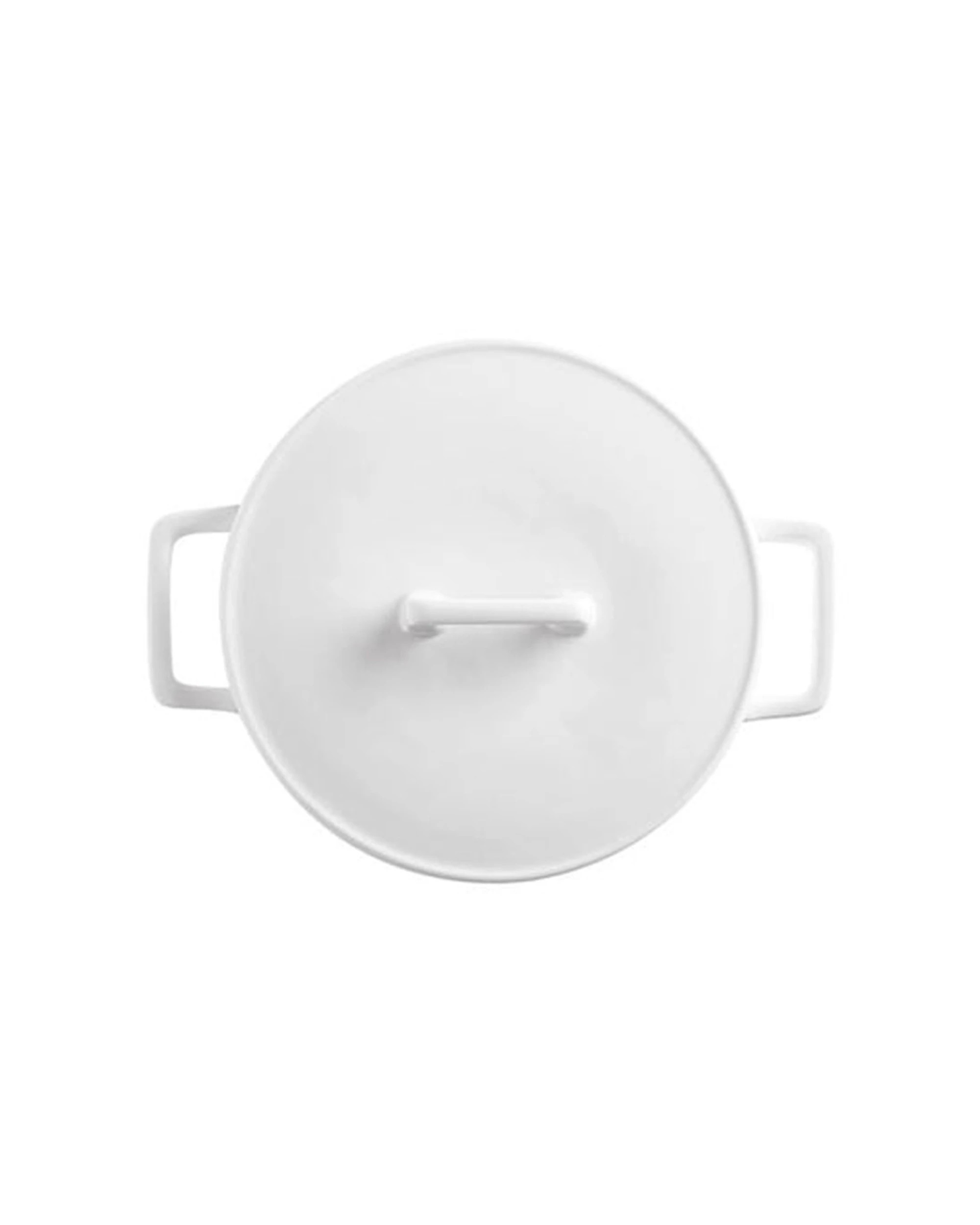 3 Maxwell & Williams 2x Epicurious Porcelain Casserole Round Dish With Lid Set 1.3L 22cm - White, 3 of 3