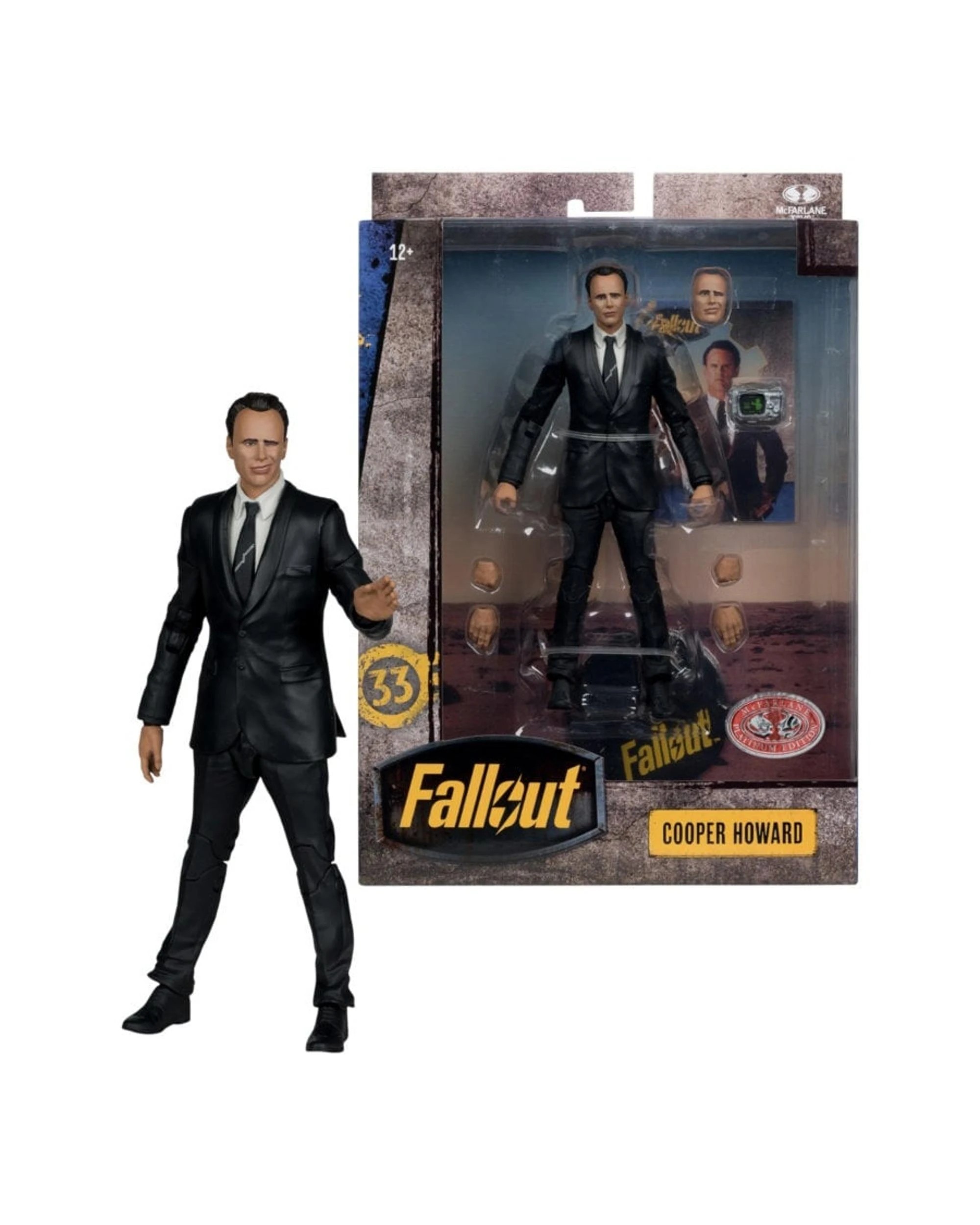 1 Fallout - TV -  Season 2 Cooper Howard Platinum Edition 7 inch Action Figure, 1 of 9