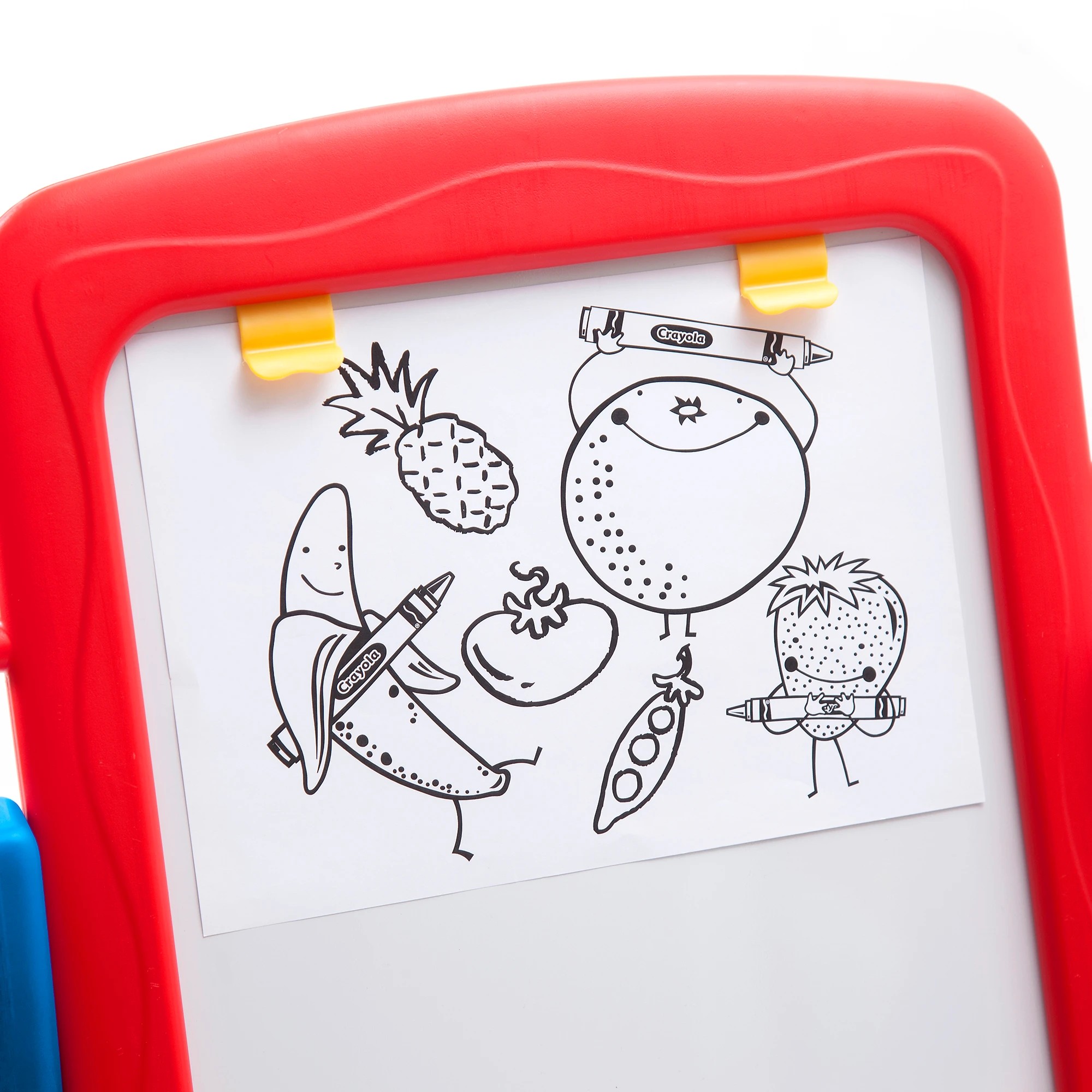 4 Crayola Qwikflip 2 - Sided Easel - Red, 4 of 7