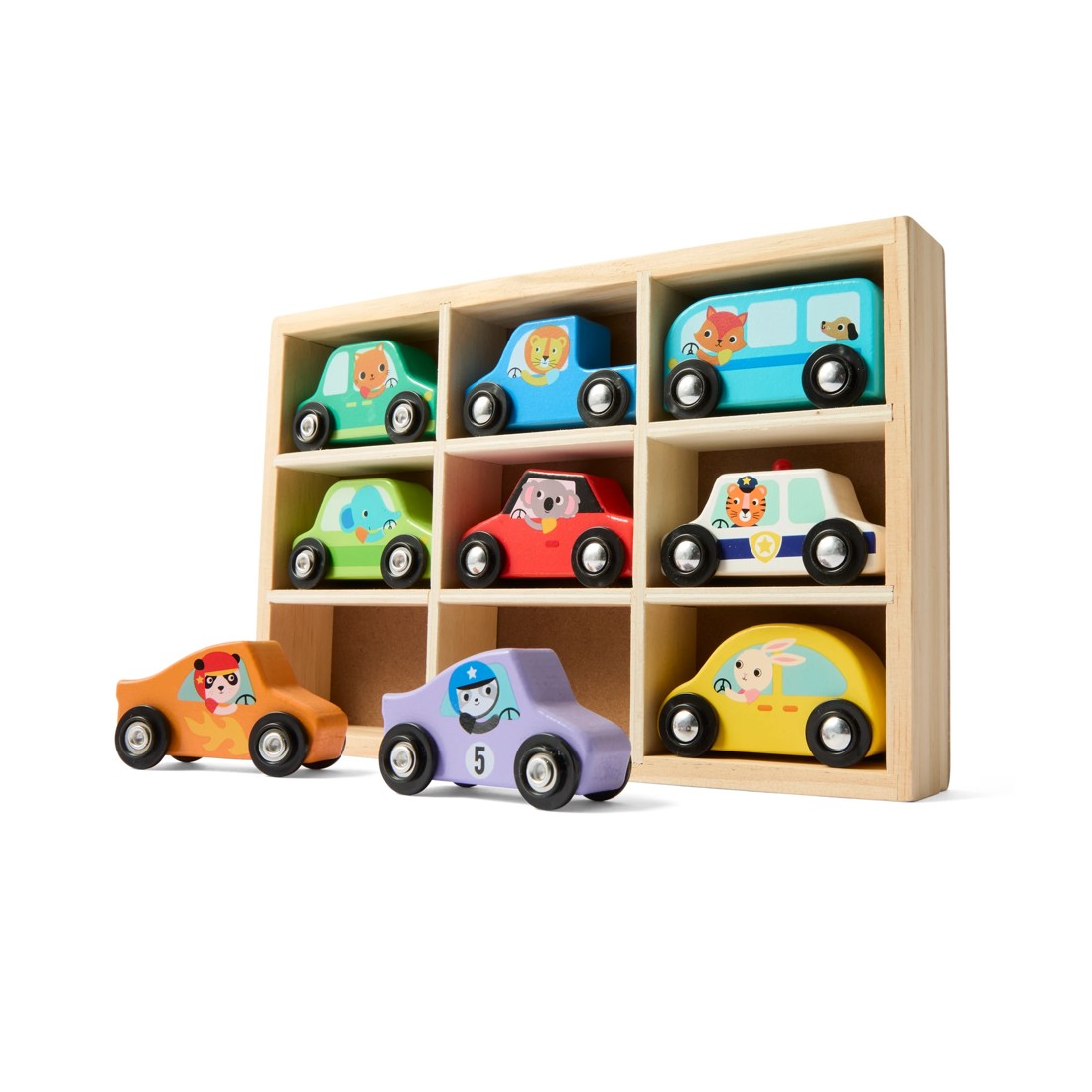 2 Wooden Car Set, 2 of 10