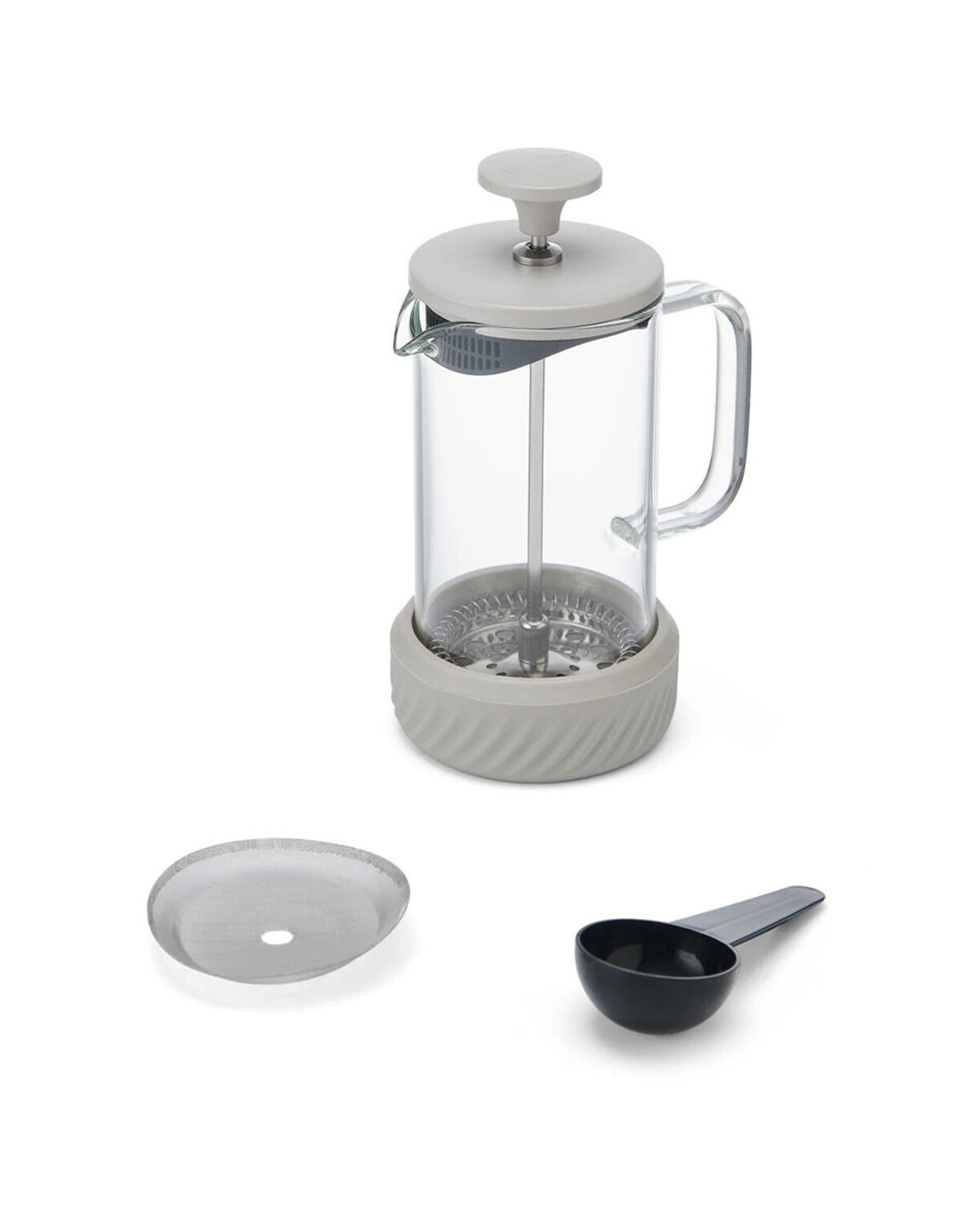 3 La Cafetiere Zero 3-Cup No Mess French Press 3pc Set - Brown, 3 of 8