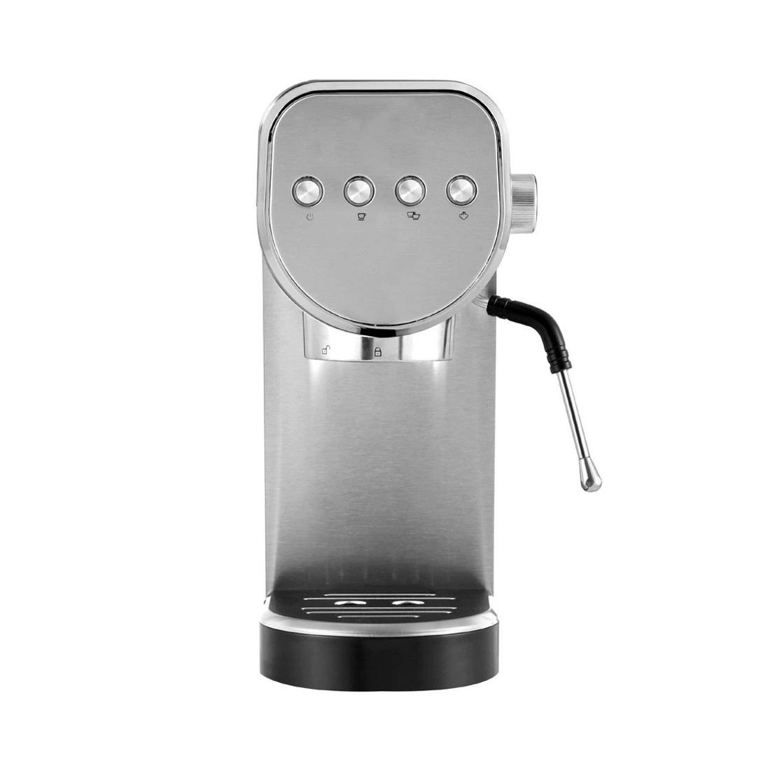 4 Devanti 20 Bar Coffee Machine Espresso Cafe Maker - Silver, 4 of 5