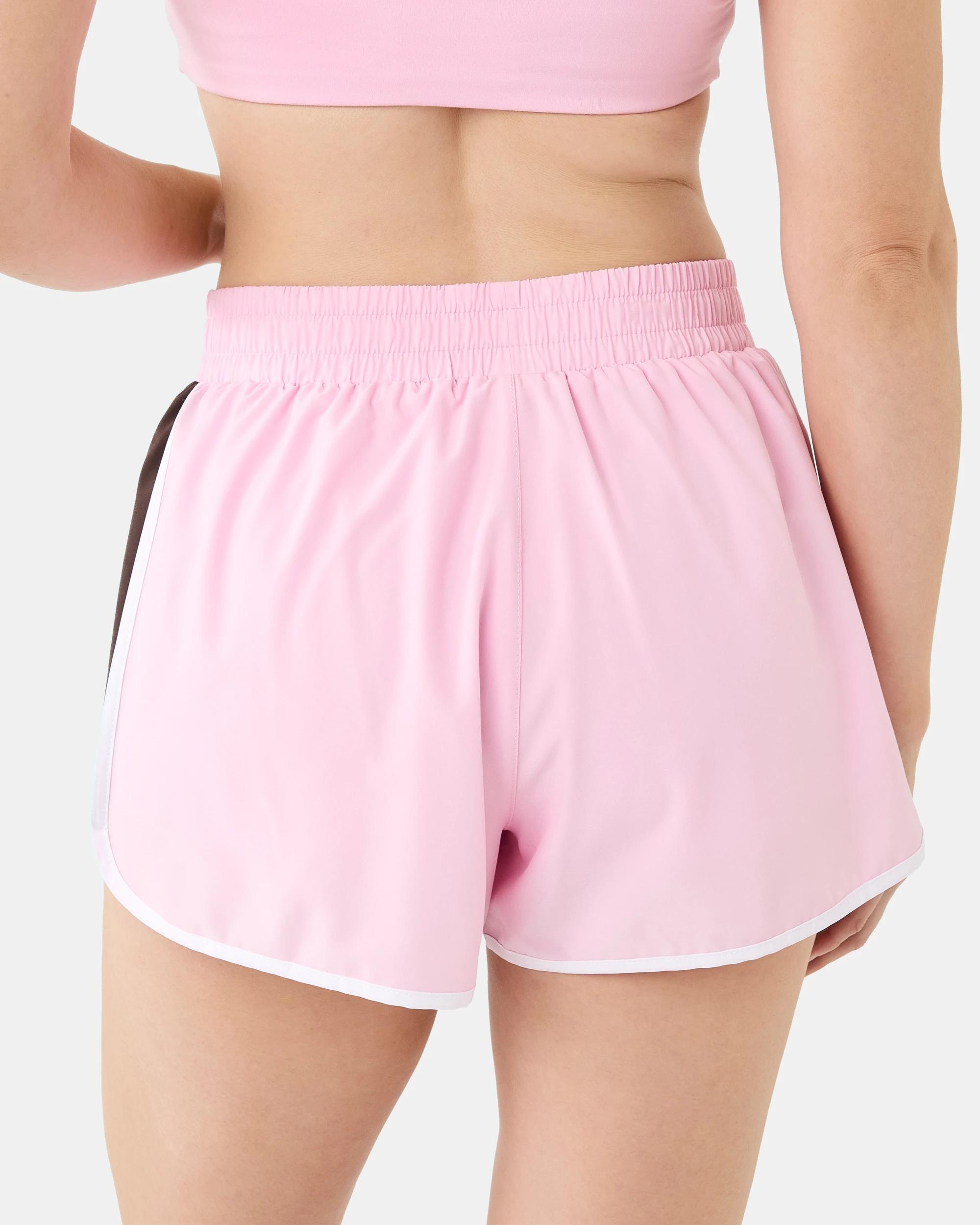 3 Everlast Womens 2-In-1 Flow Shorts Pink, 3 of 8