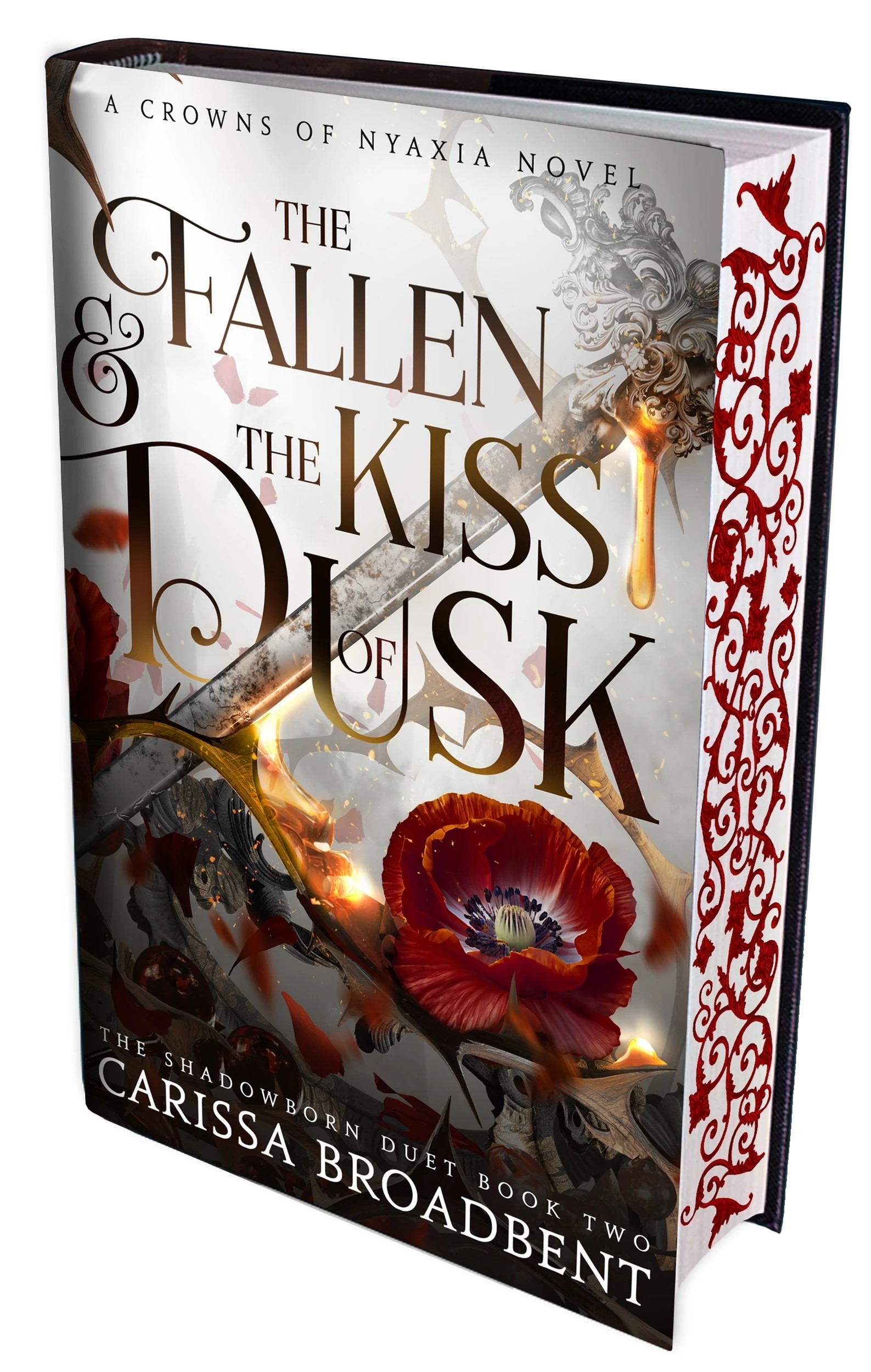 1 A Crowns of Nyaxia Novel: The Fallen and the Kiss of Dusk by Carissa Broadbent - Book 2, 1 of 1