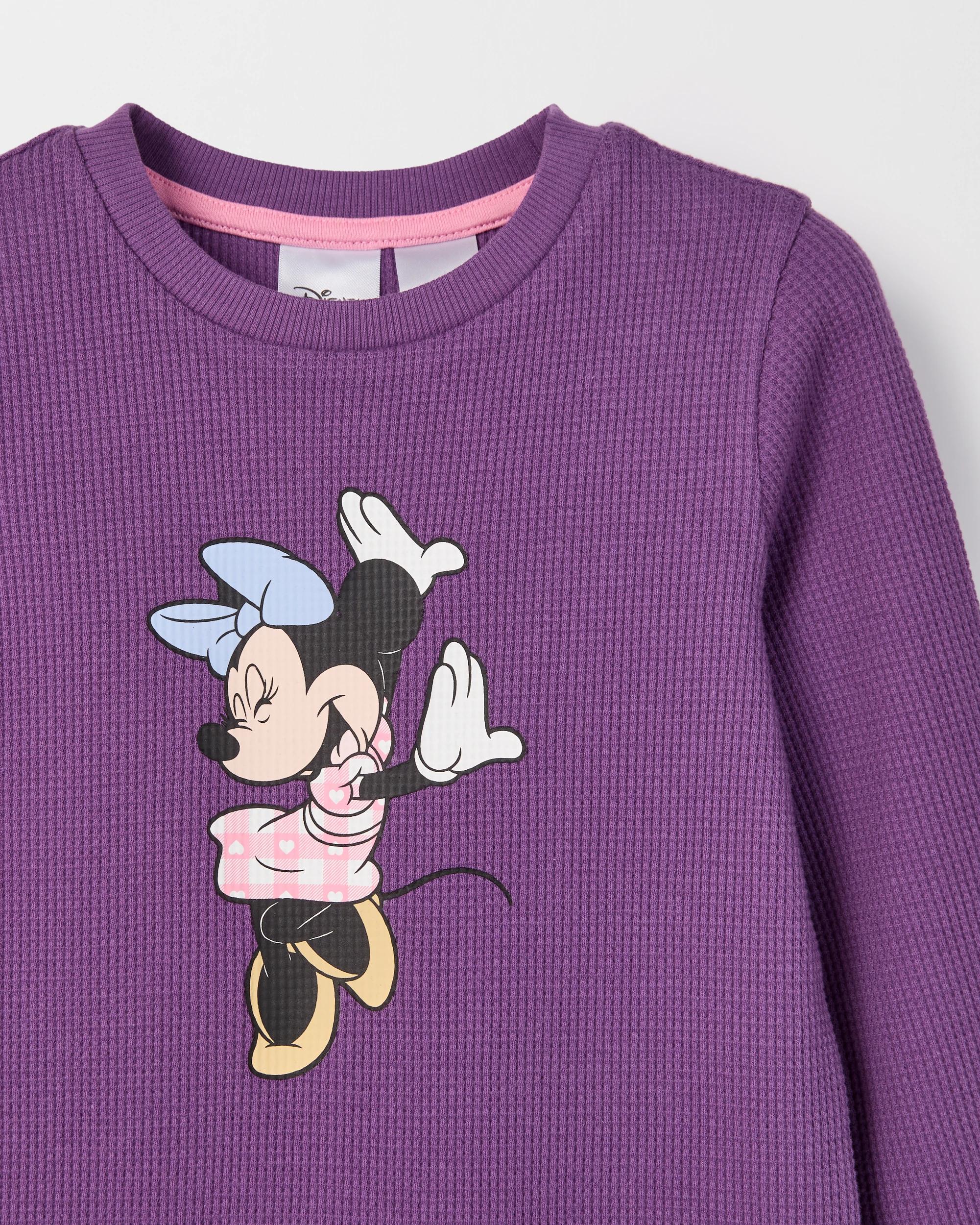 7 Disney Minnie Mouse Australian Cotton Younger Girls Pyjama Set MINNIE, 7 of 8