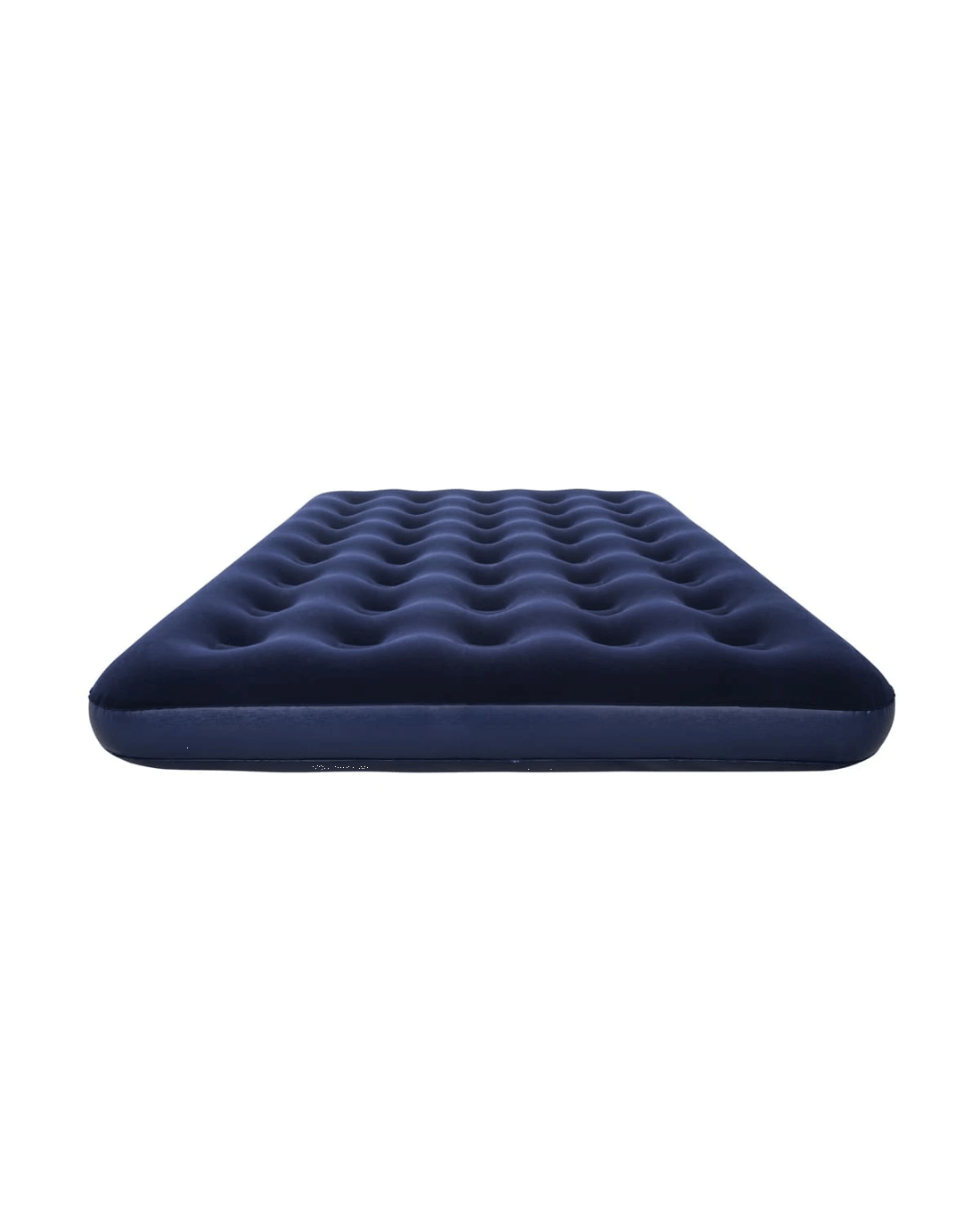 2 Flocked Air Mattress - Navy, Double Bed, 2 of 2