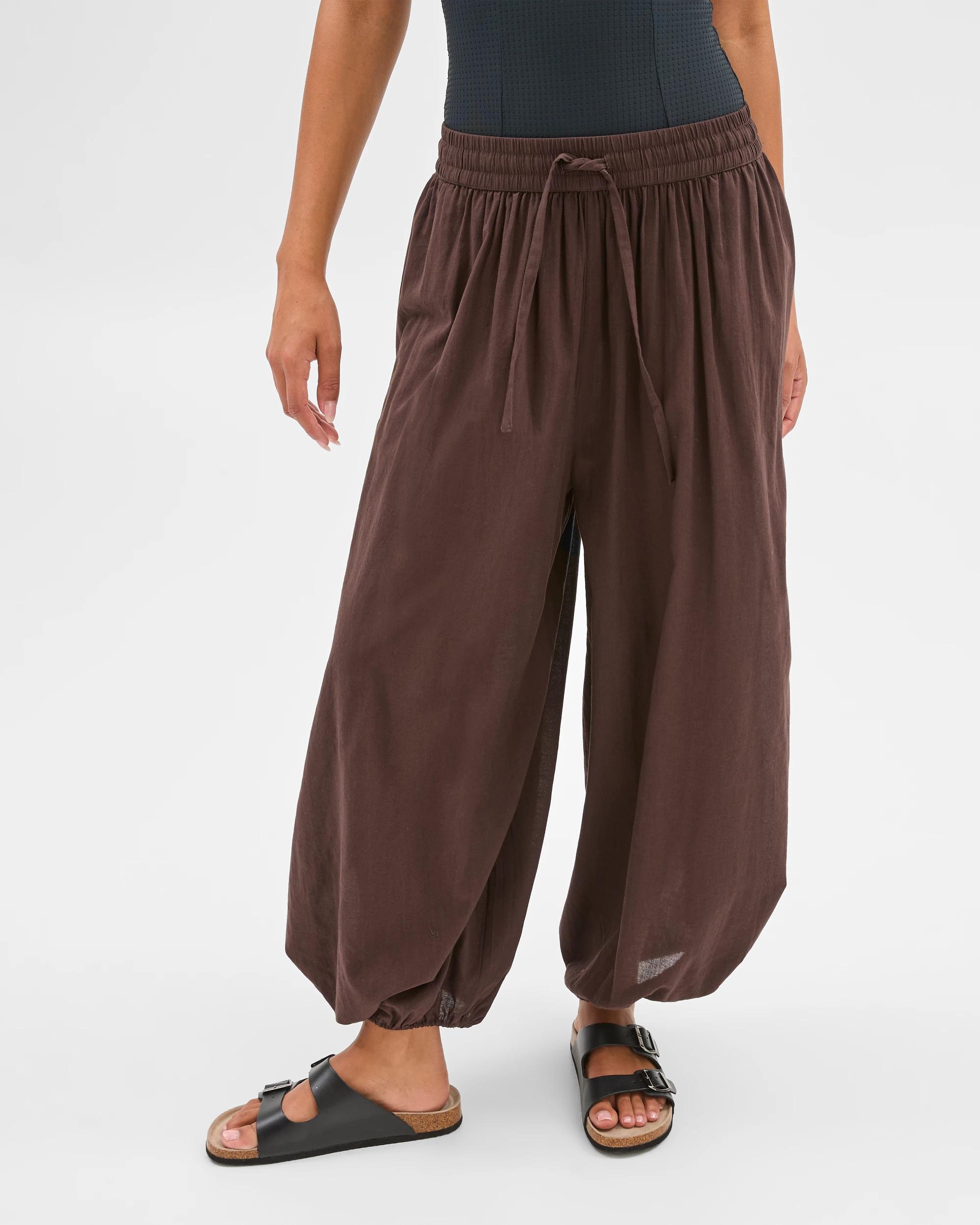 3 Target Resort Harem Pants CHOCOLATE, 3 of 6