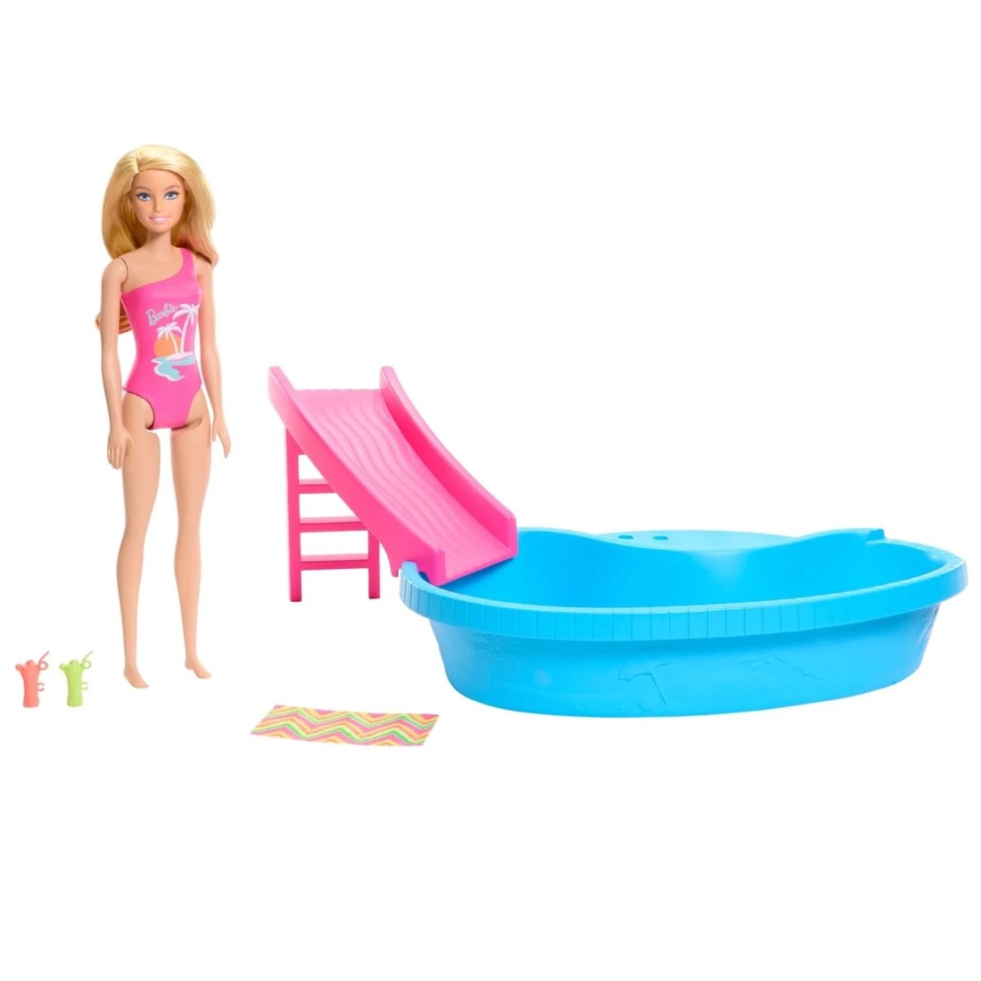 3 Barbie Doll and Pool Playset, 3 of 6