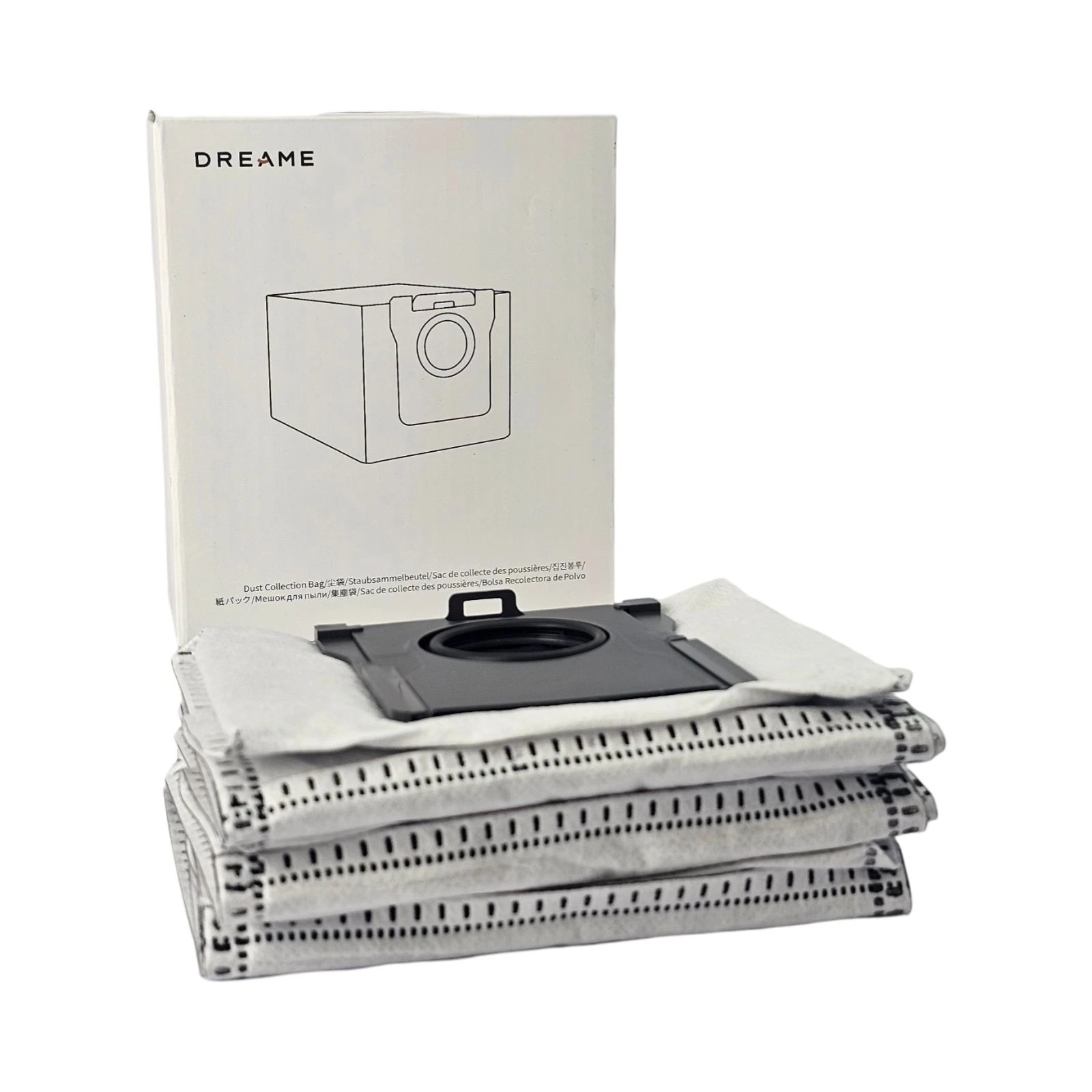 3 Dreame 3pk Dust Bags For L & X Series - White, 3 of 6