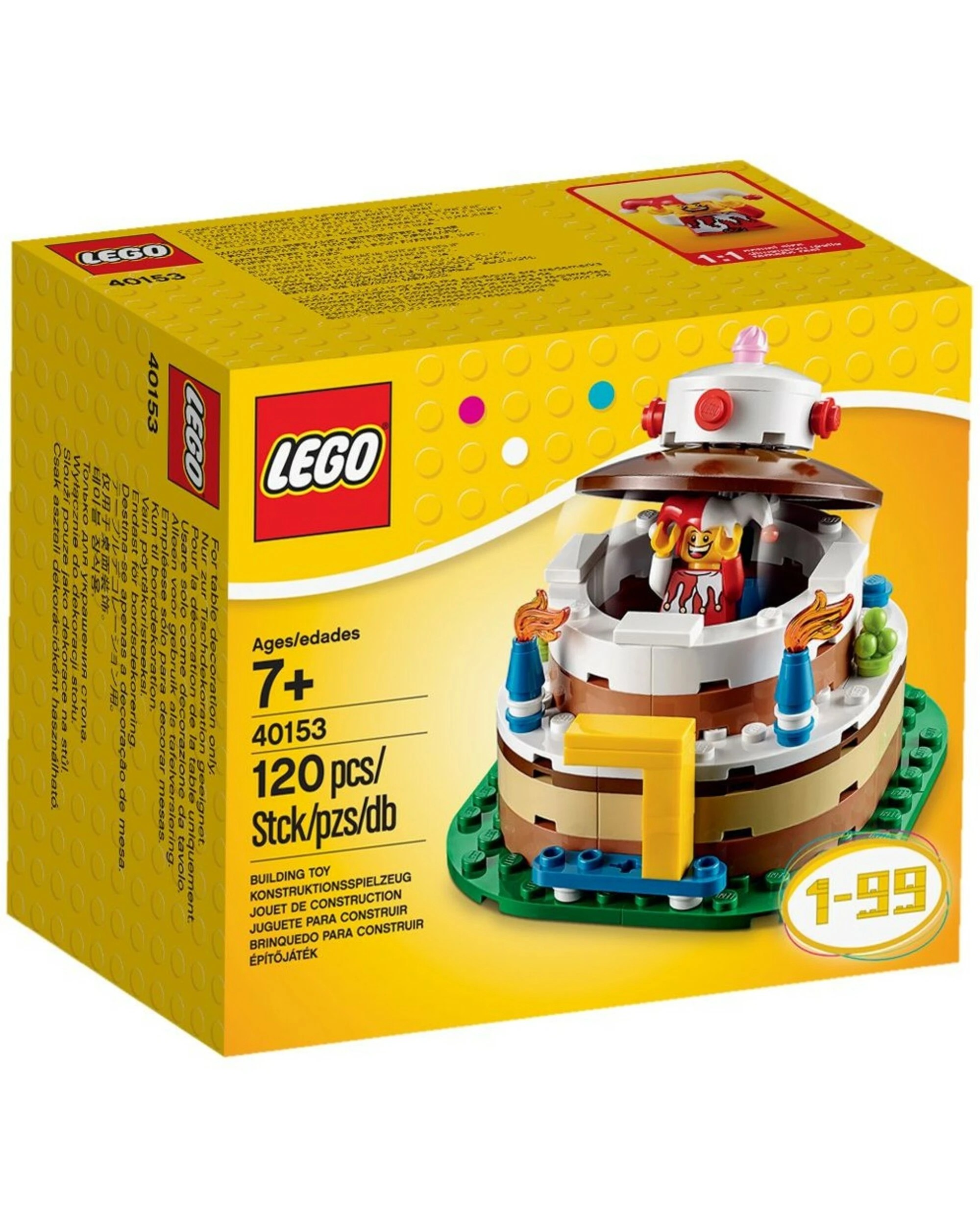 1 LEGO 40153 Pop-Up Birthday Table Decoration with Jester, 1 of 3