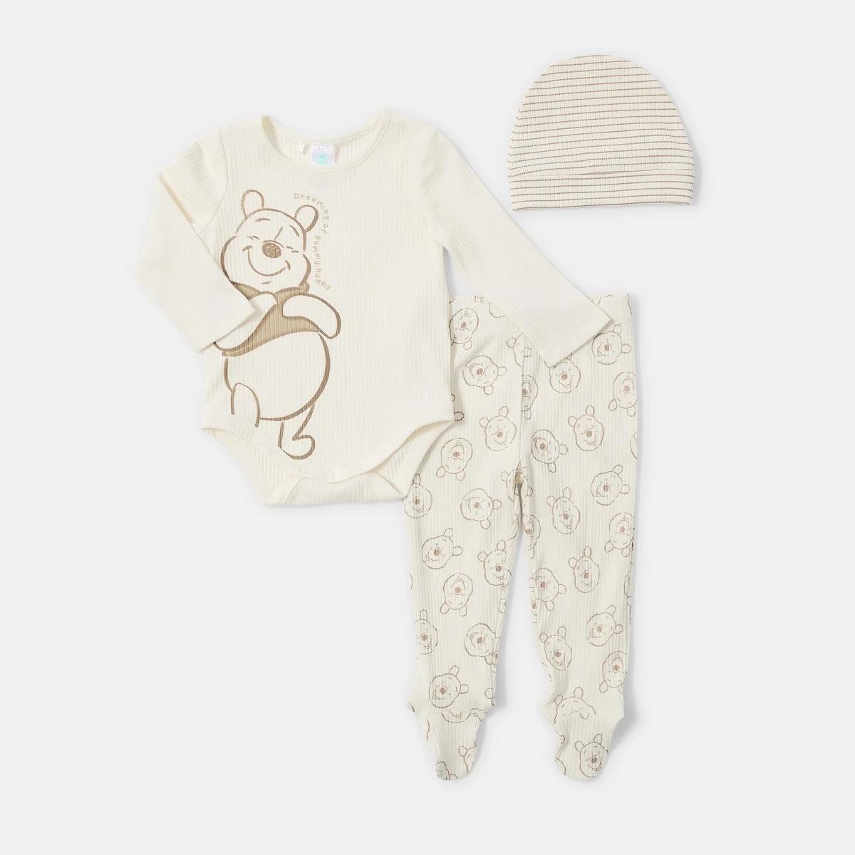 1 3 Piece Winnie The Pooh License Starter Set Winnie, 1 of 8
