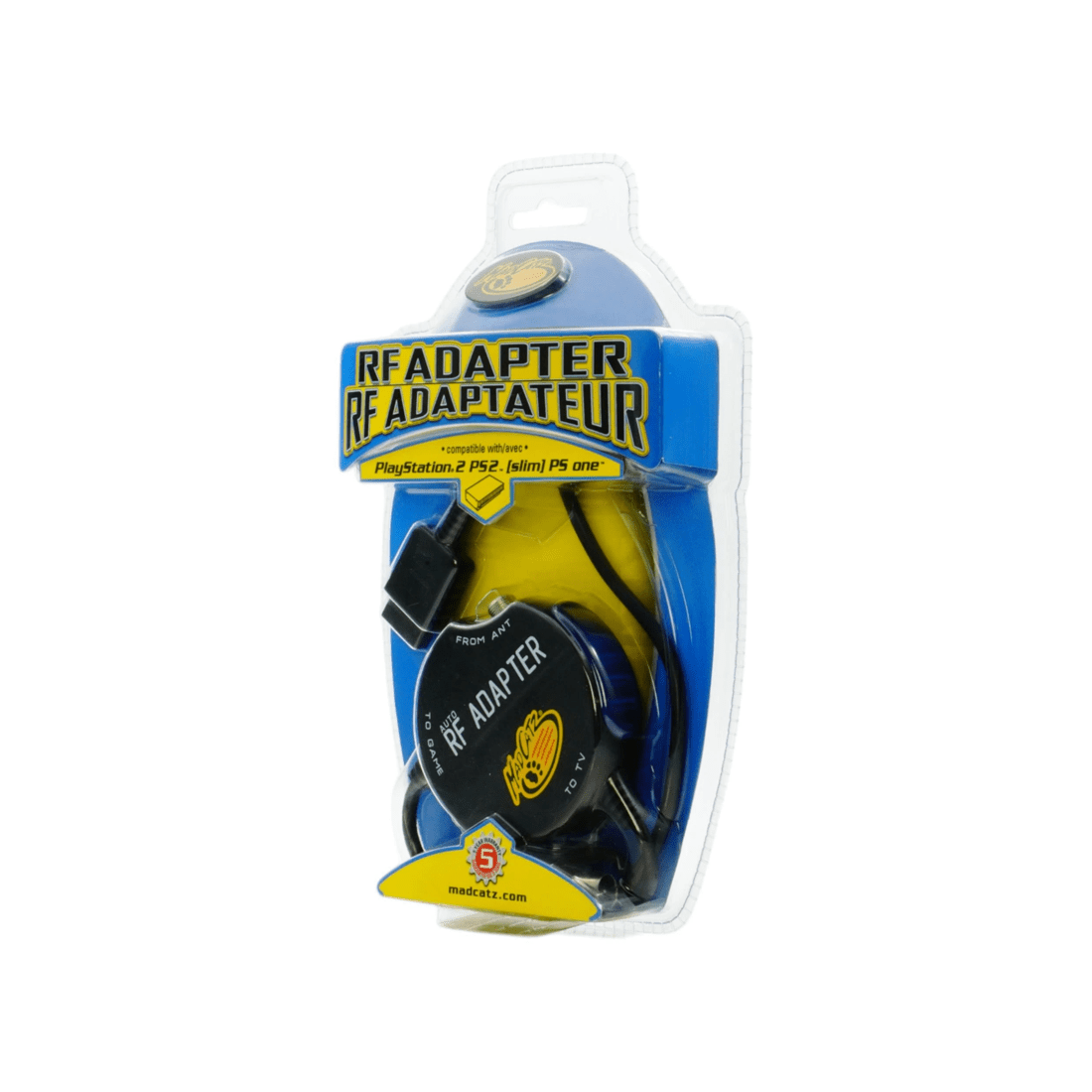 1 Mad Catz RF Adapter For PlayStation 2, 1 of 4