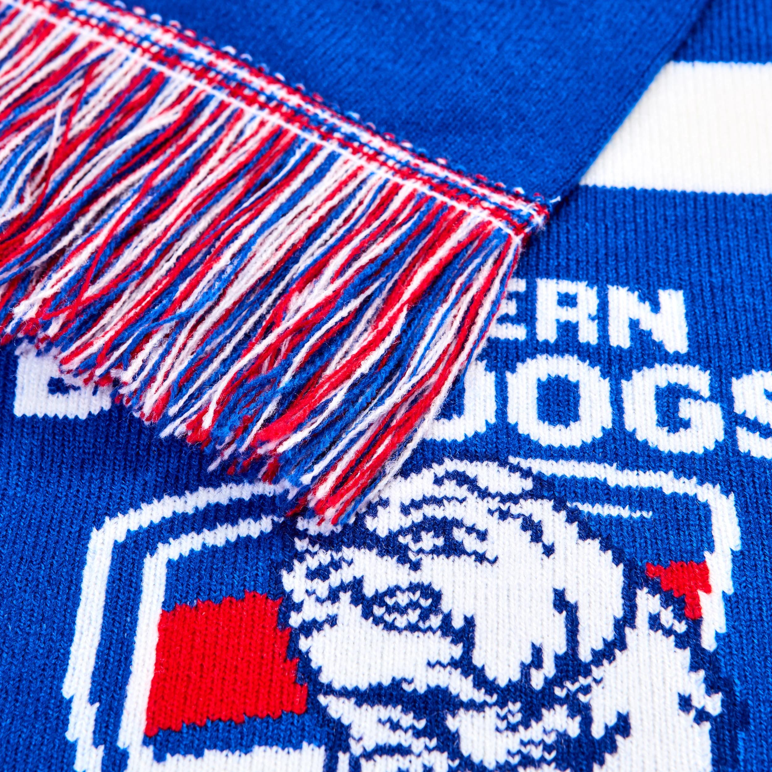 3 Official AFL Adult Scarf Bulldogs, 3 of 4