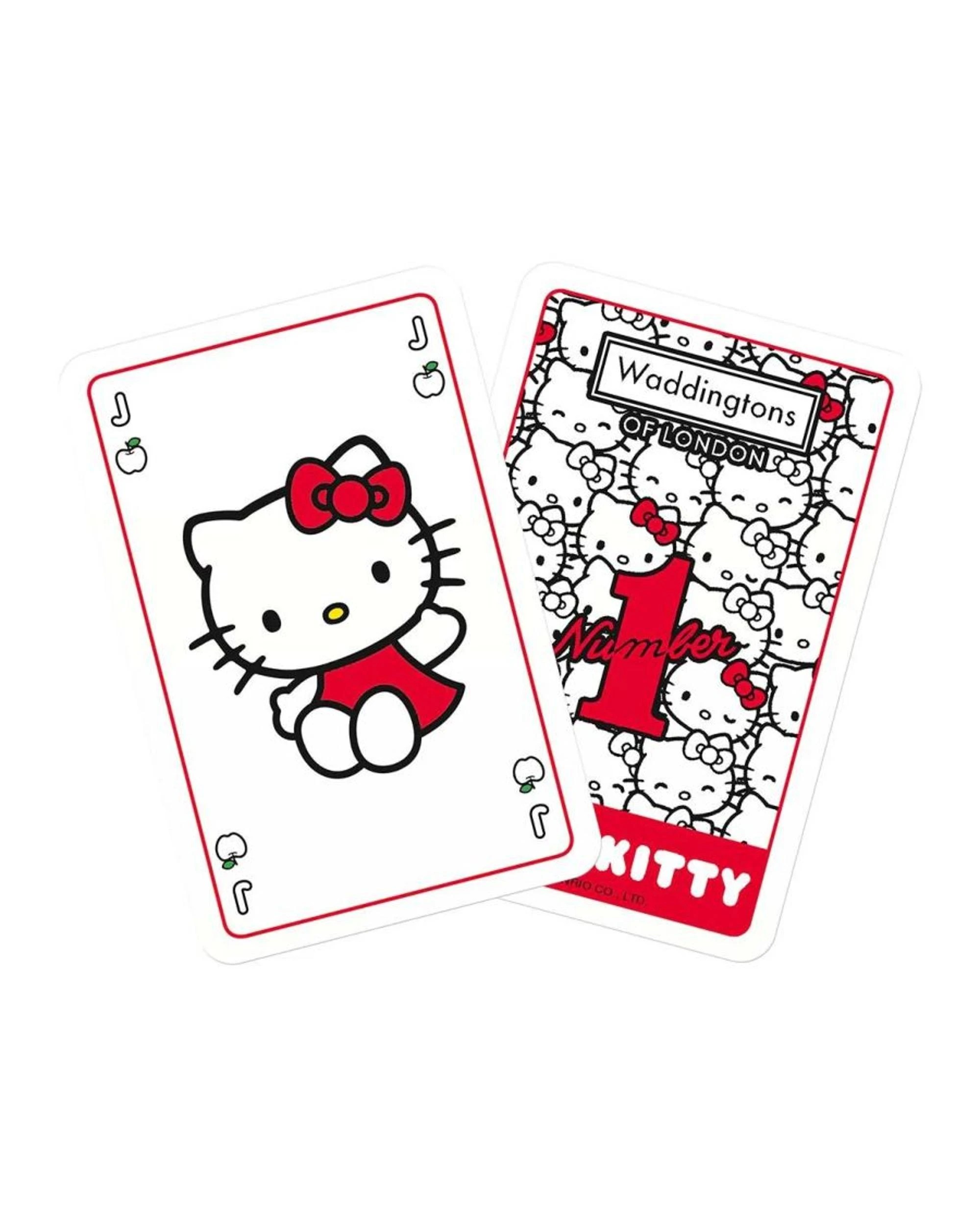 3 Waddingtons Hello Kitty Playing Cards, 3 of 3