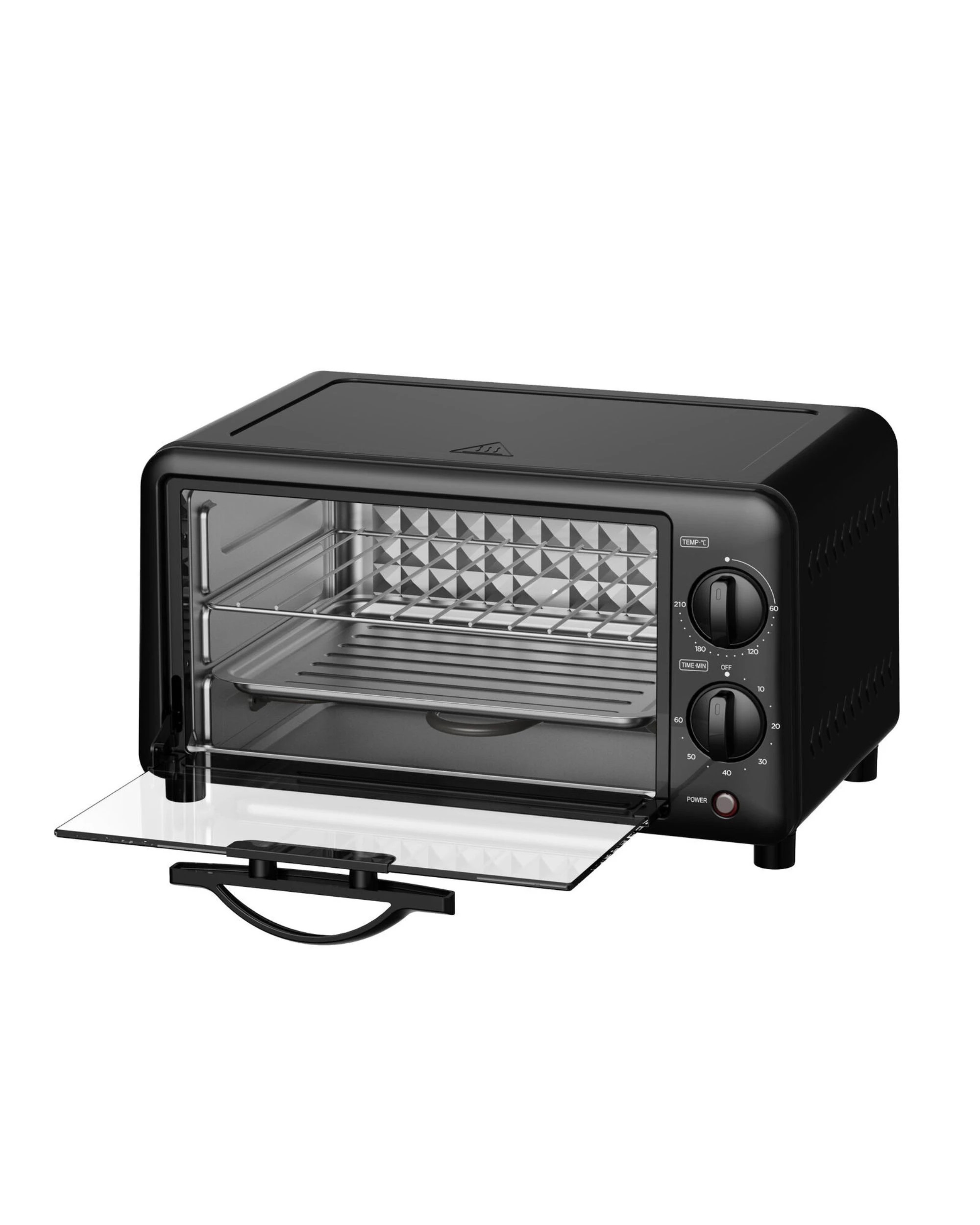 5 Healthy Choice 10L PFAS-Free Multi-Function Electric Toaster Oven with 2 Shelves, 5 of 6