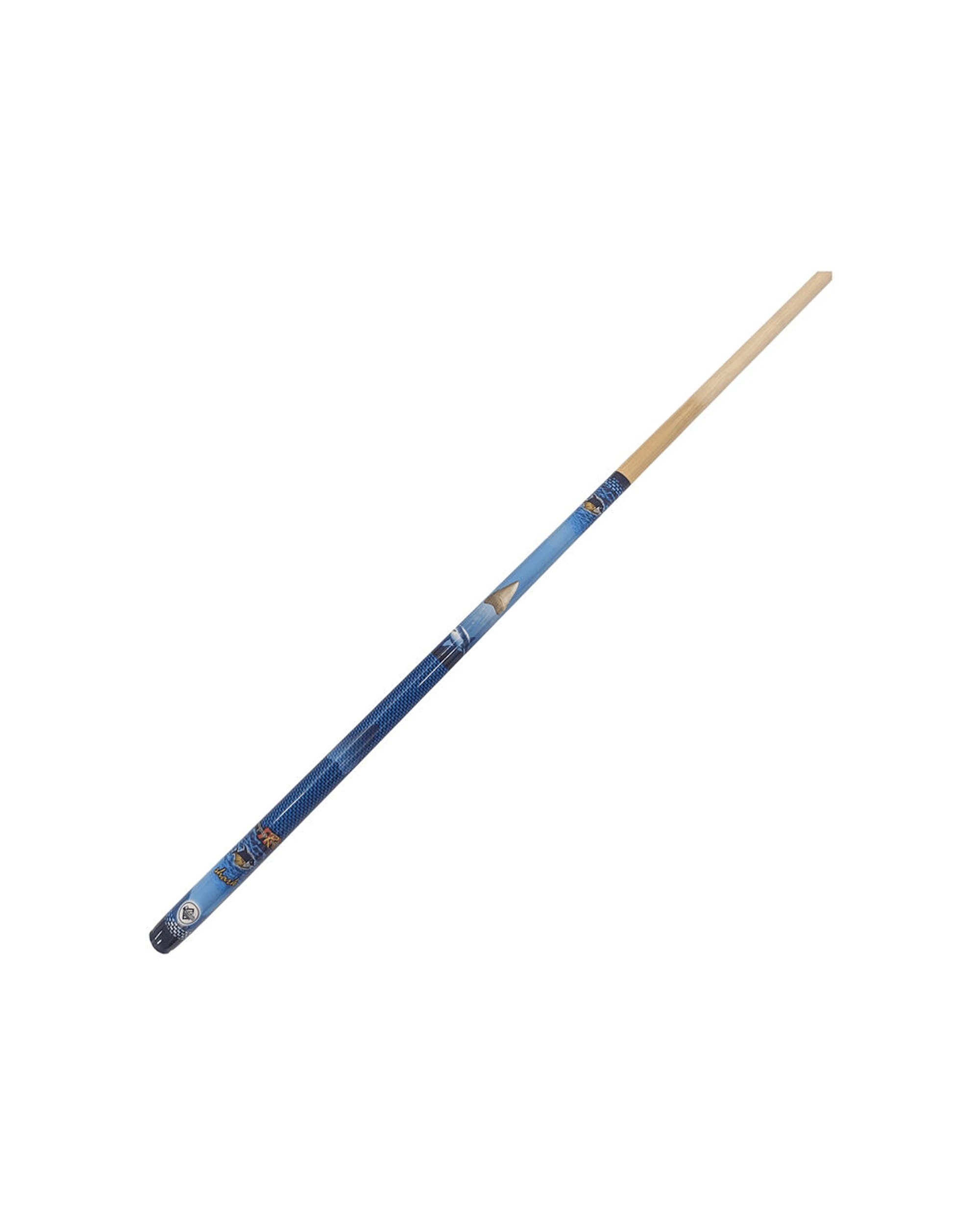 1 Formula Sports Rumpus Kids 48 Inch Wooden Cue Stick Shark Design - Multi, 1 of 1