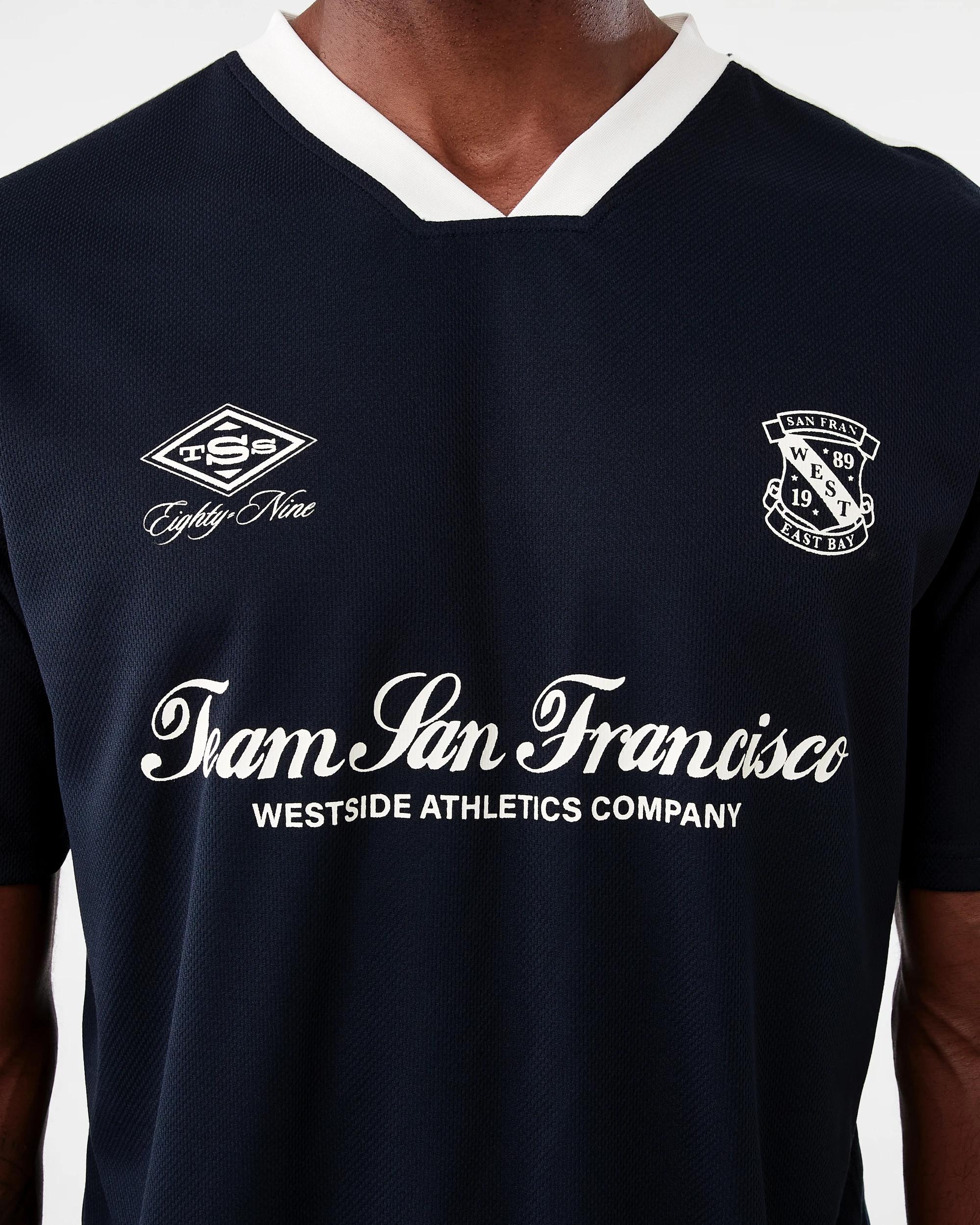 6 Mesh Block T-shirt Nvy Team, 6 of 7