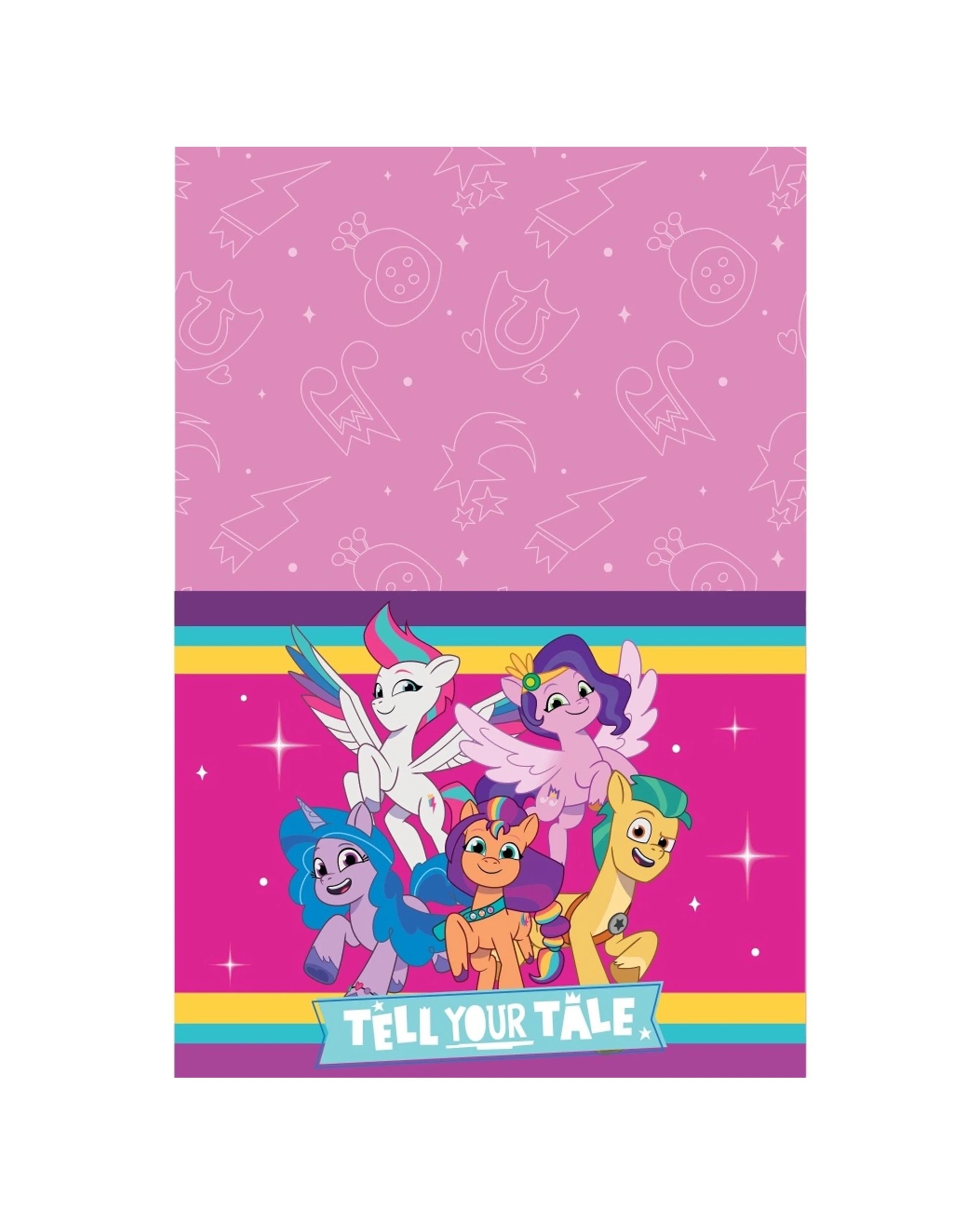 1 Anagram My Little Pony Table Cover Kids Birthday Party Tableware Decoration - Multi, 1 of 1