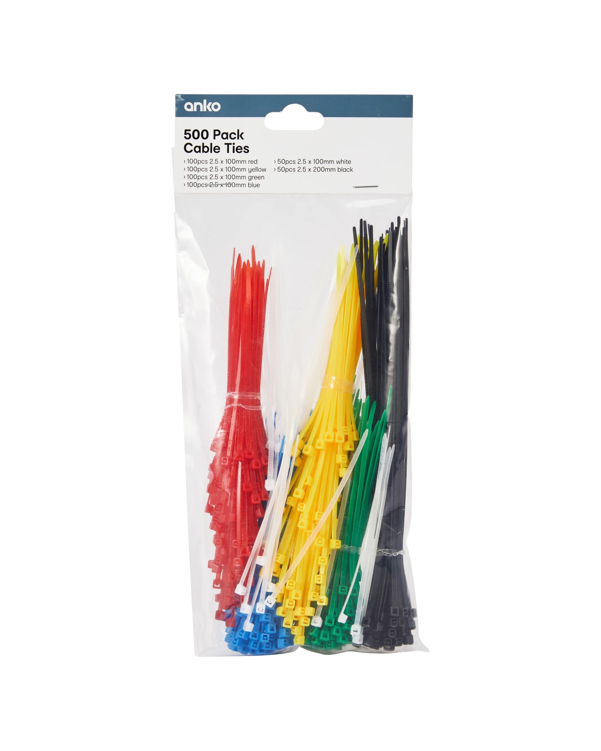 4 500 Pack Cable Ties, 4 of 4