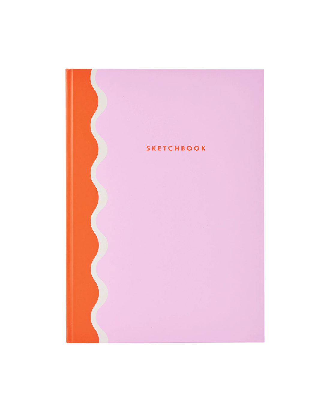 1 8in. x 11in. Wavy Sketchbook - Pink, 1 of 4