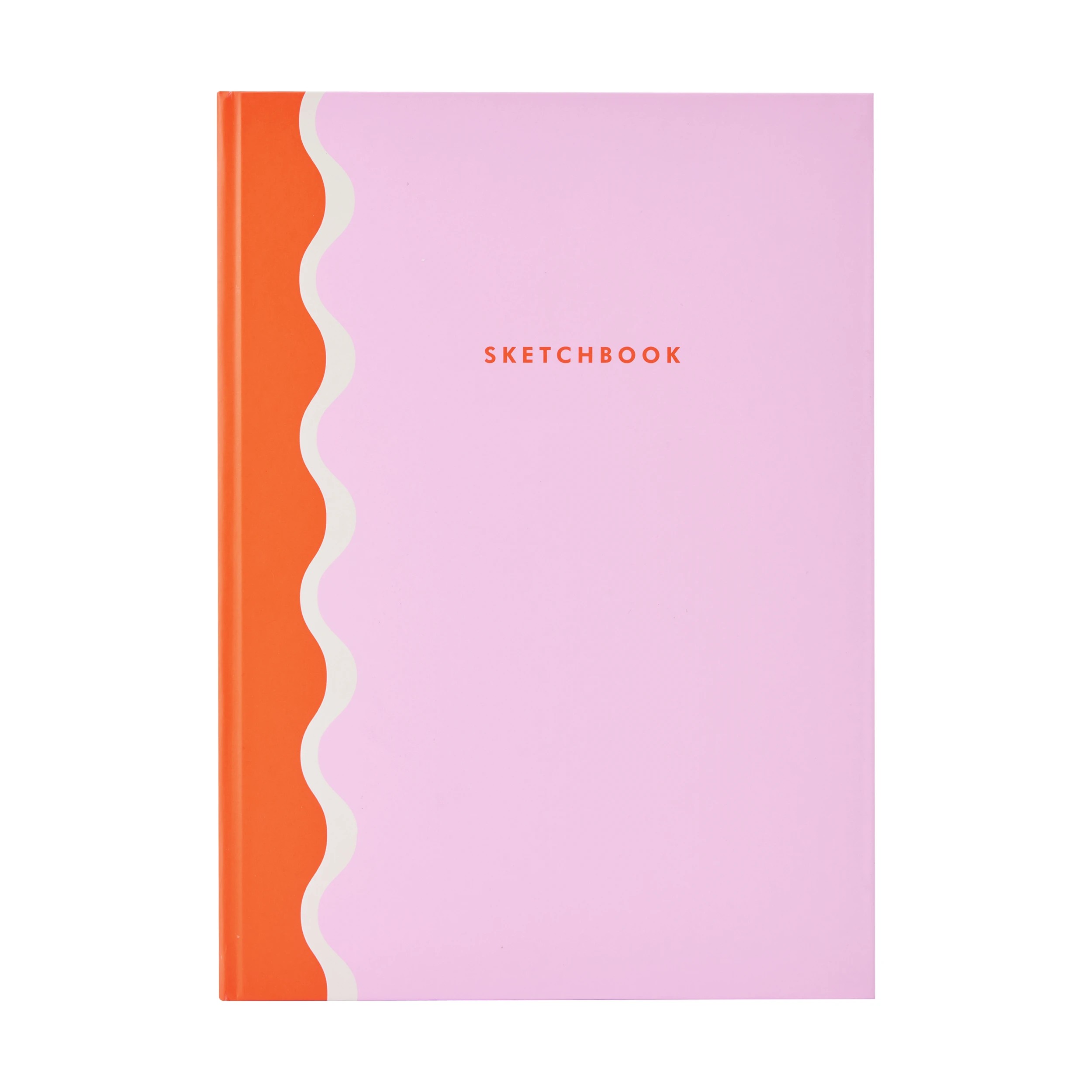 1 8in. x 11in. Wavy Sketchbook - Pink, 1 of 4