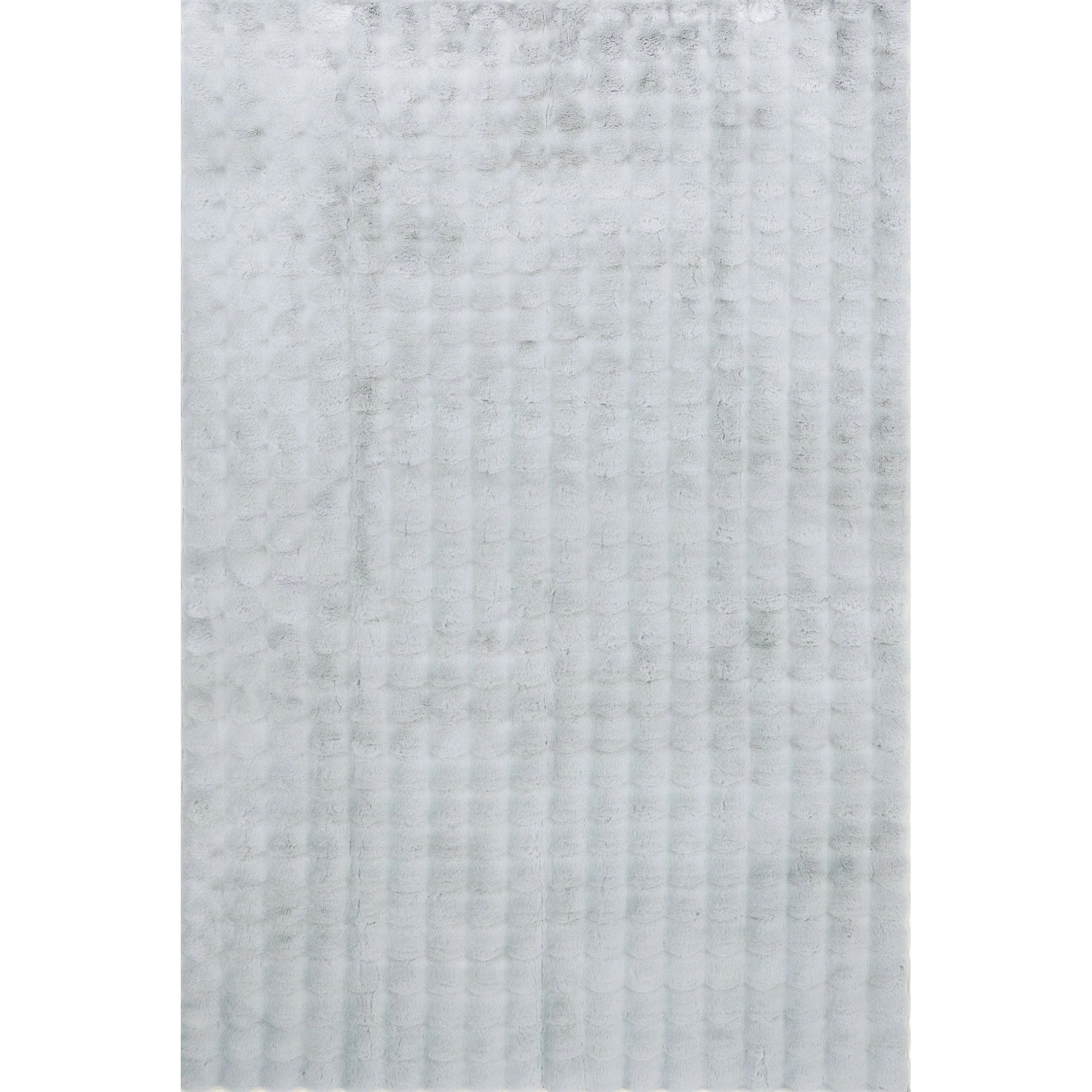 1 Common Ground Rugs PureForm 270x180cm - Large Washable Pet Friendly Rug - Silver, 1 of 10