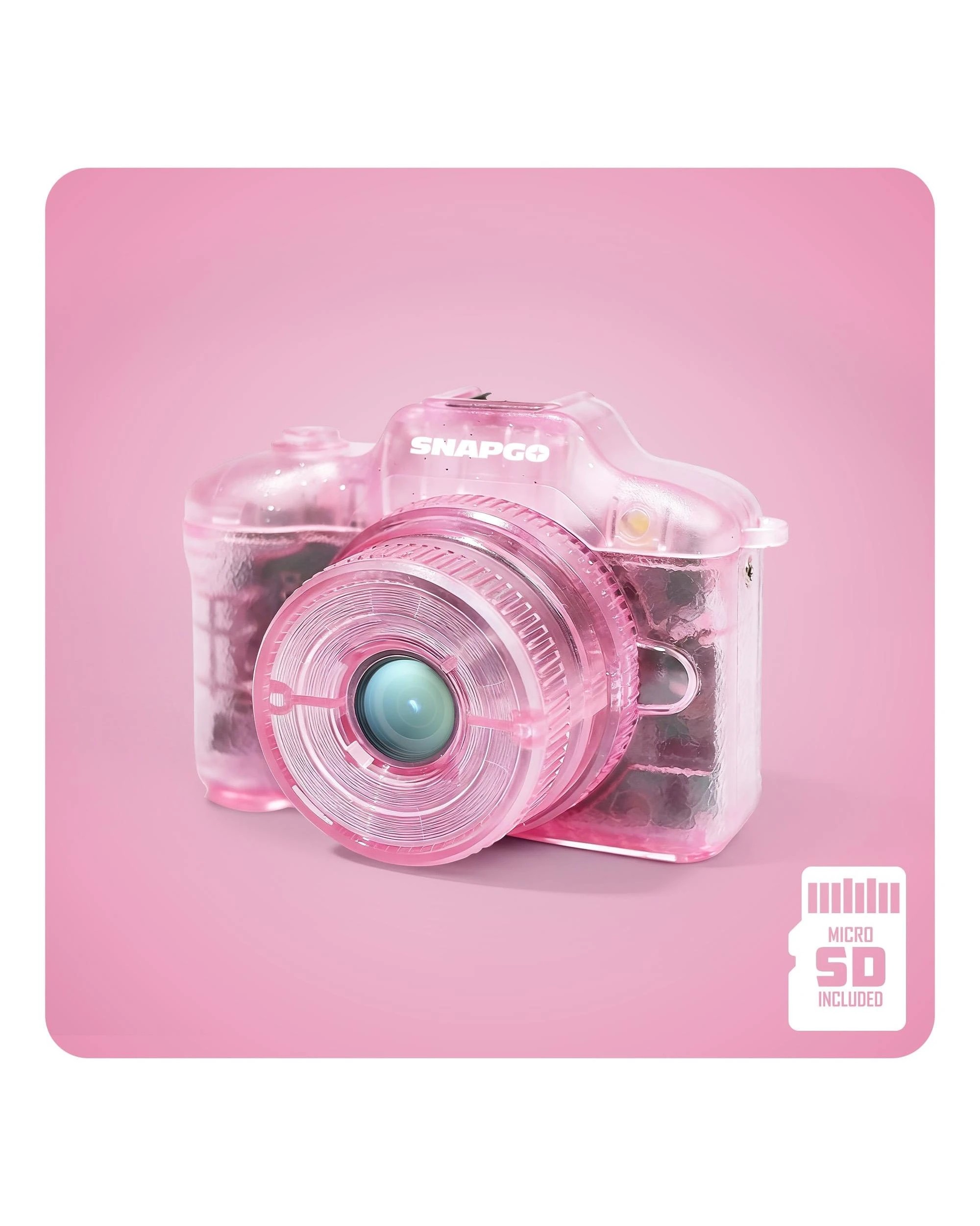 2 Powerwave SnapGo Mini Camera - Flamingo Pink, 2 of 10
