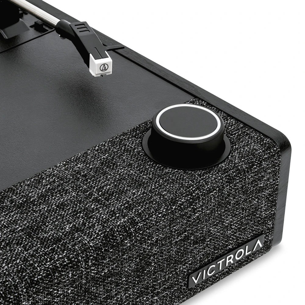 3 Victrola Eastwood II Turntable - Black - Black, 3 of 6