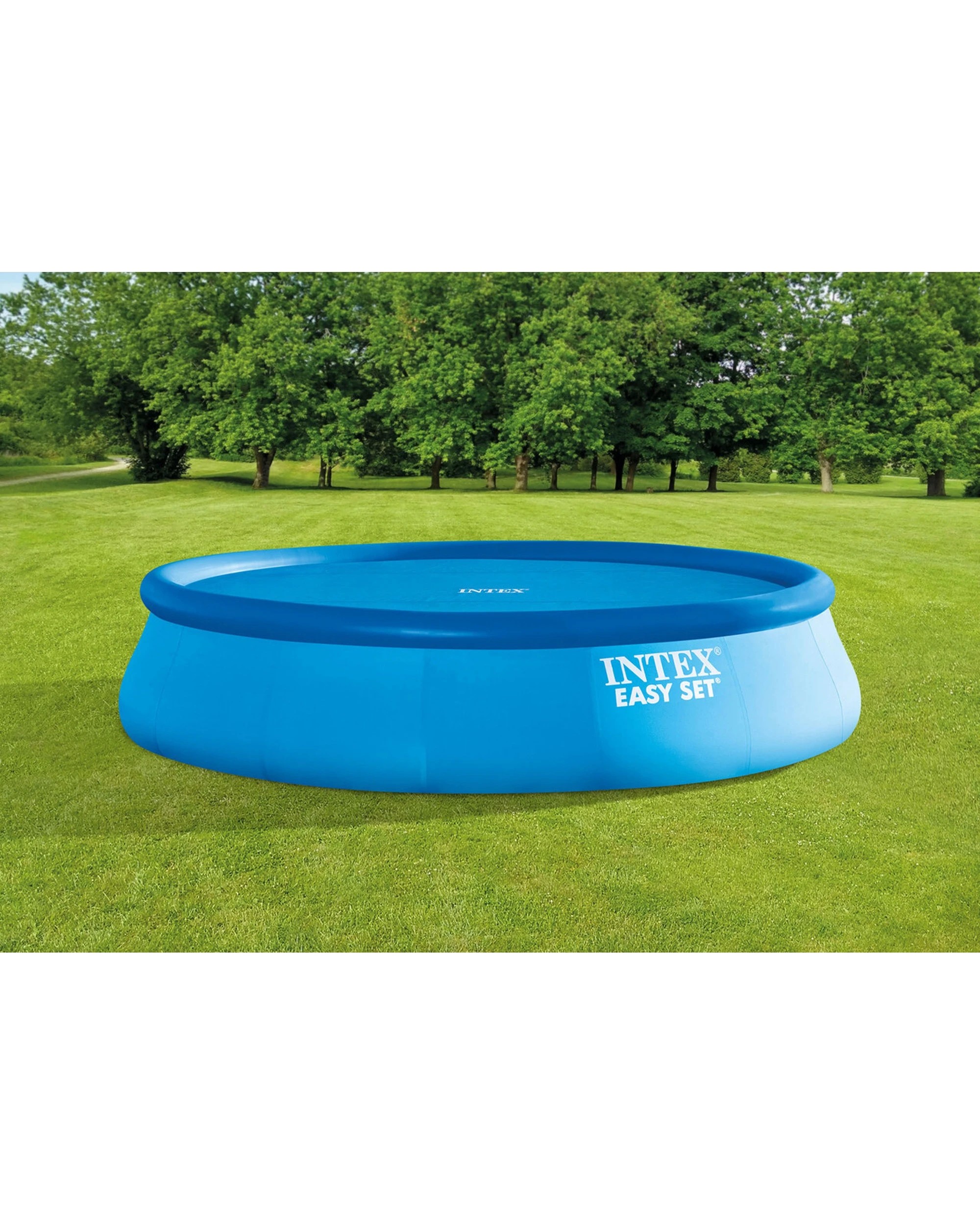 2 Intex Above Ground Solar Outdoor Pool Cover - Blue, 2 of 5