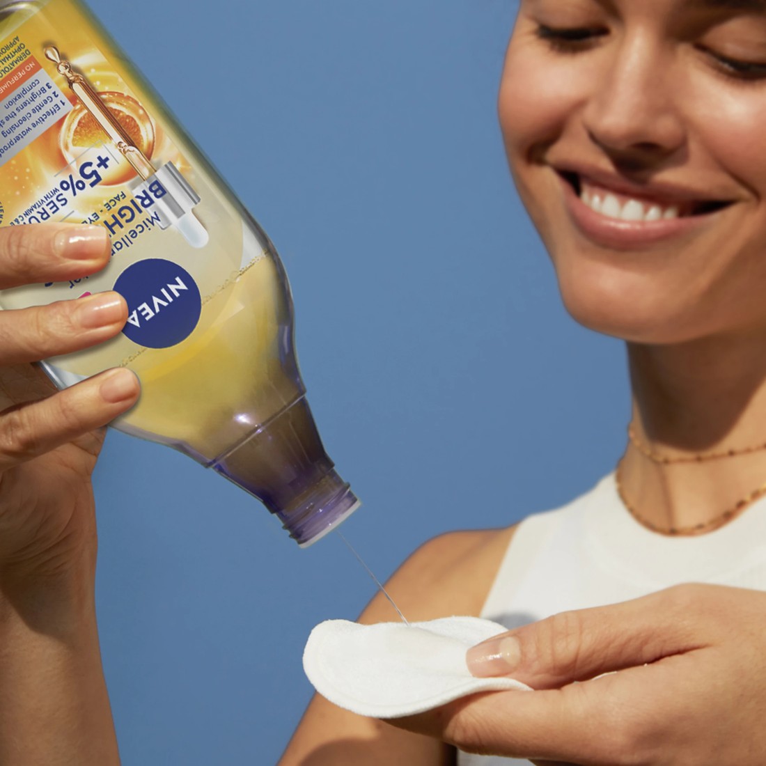 7 Nivea Brightening Micellar Water 400ml - 5% Serum with Vitamin E and C and Amino Acid Complex, 7 of 7