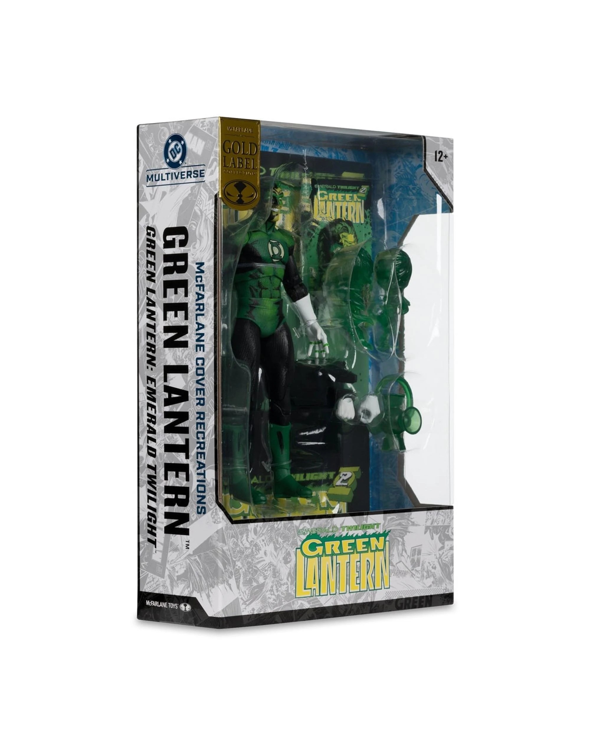 10 DC Multiverse Gold Label Cover Recreations Emerald Twilight Green Lantern 7 inch Action Figure, 10 of 10