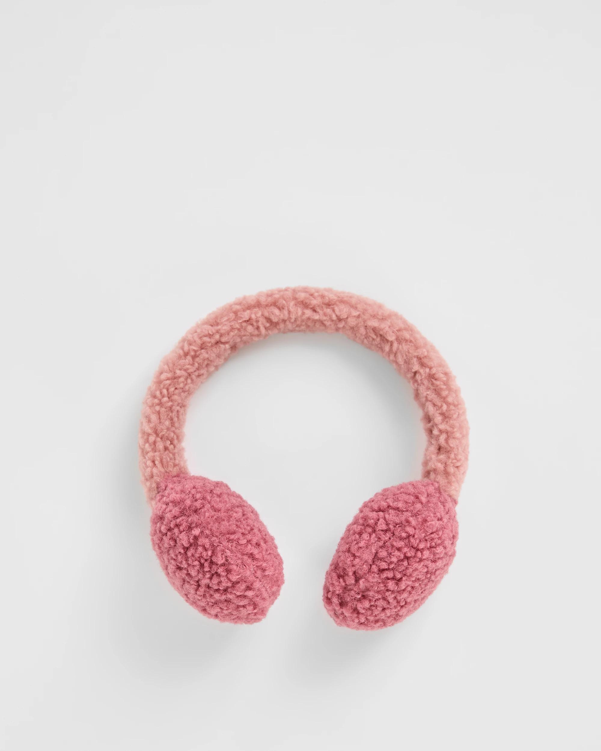 1 Target Kids Sherpa Ear Muffs PINK, 1 of 1