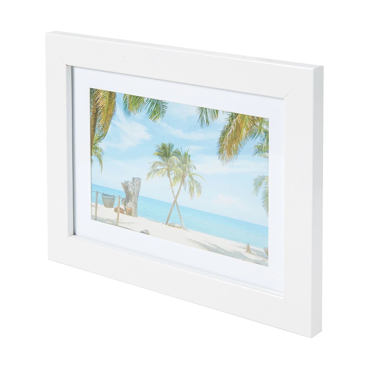 6 8 Piece Wall Photo Frame Set - White, 6 of 10