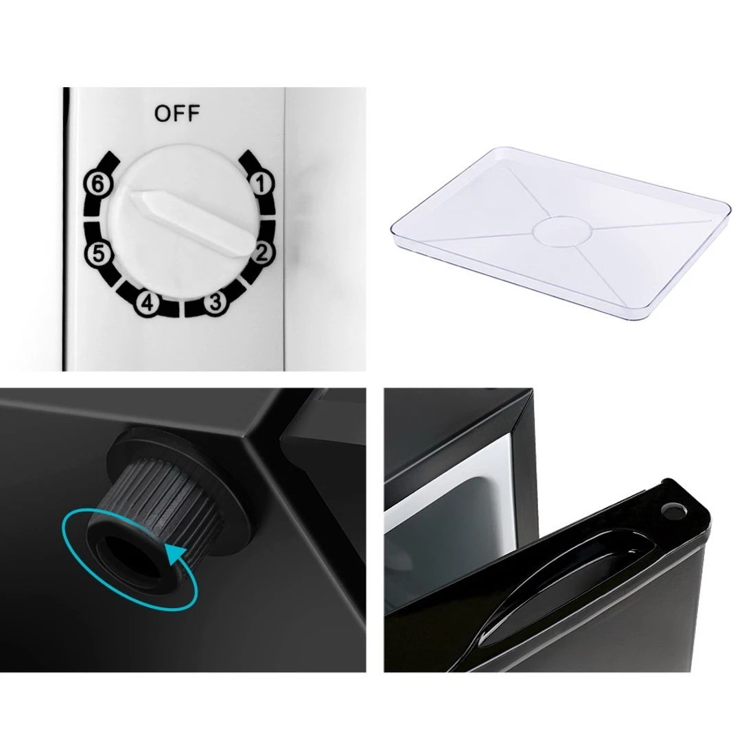 8 Devanti 48L Bar Fridge - Black, 8 of 8