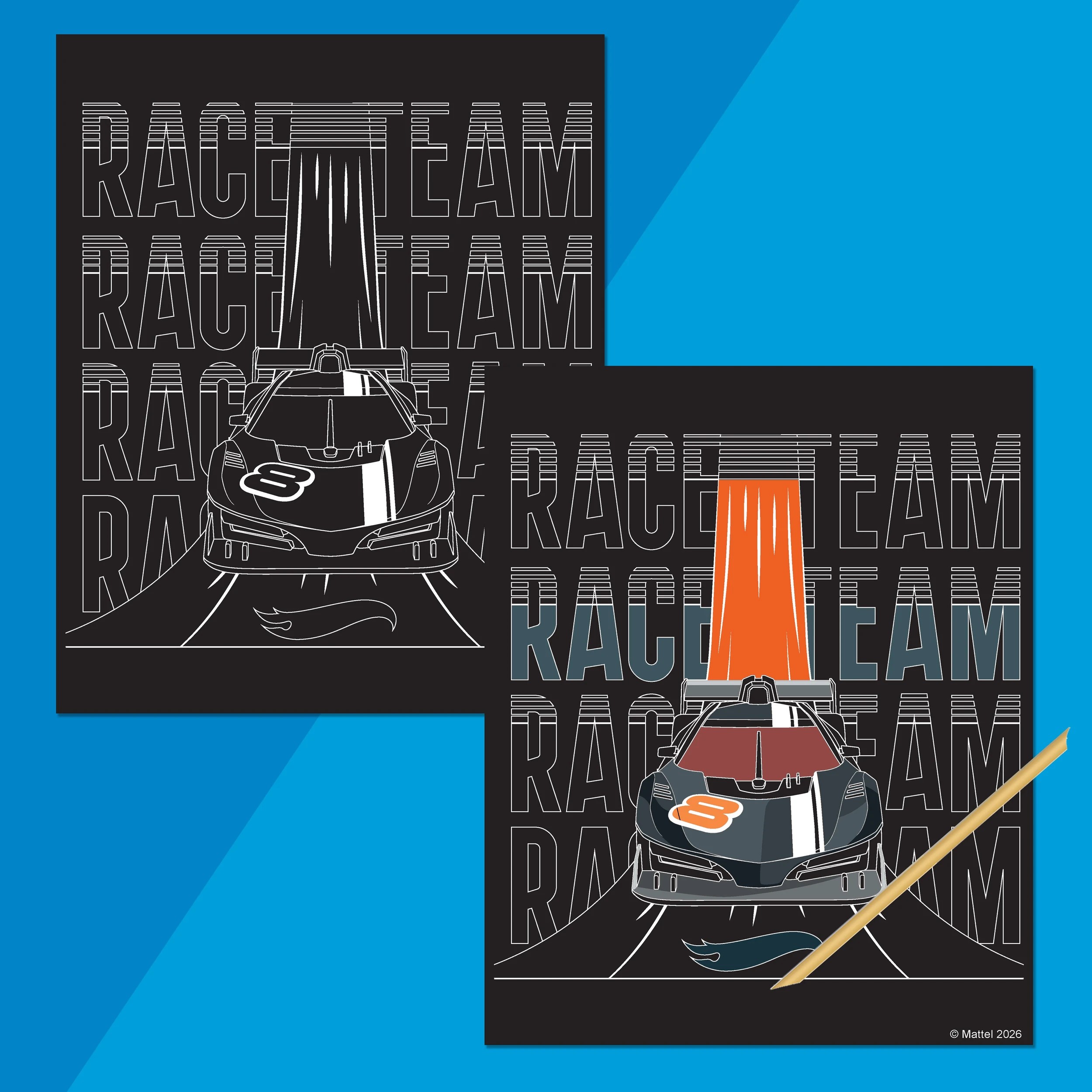 3 Scratch Surprise: Hot Wheels - Book, 3 of 5