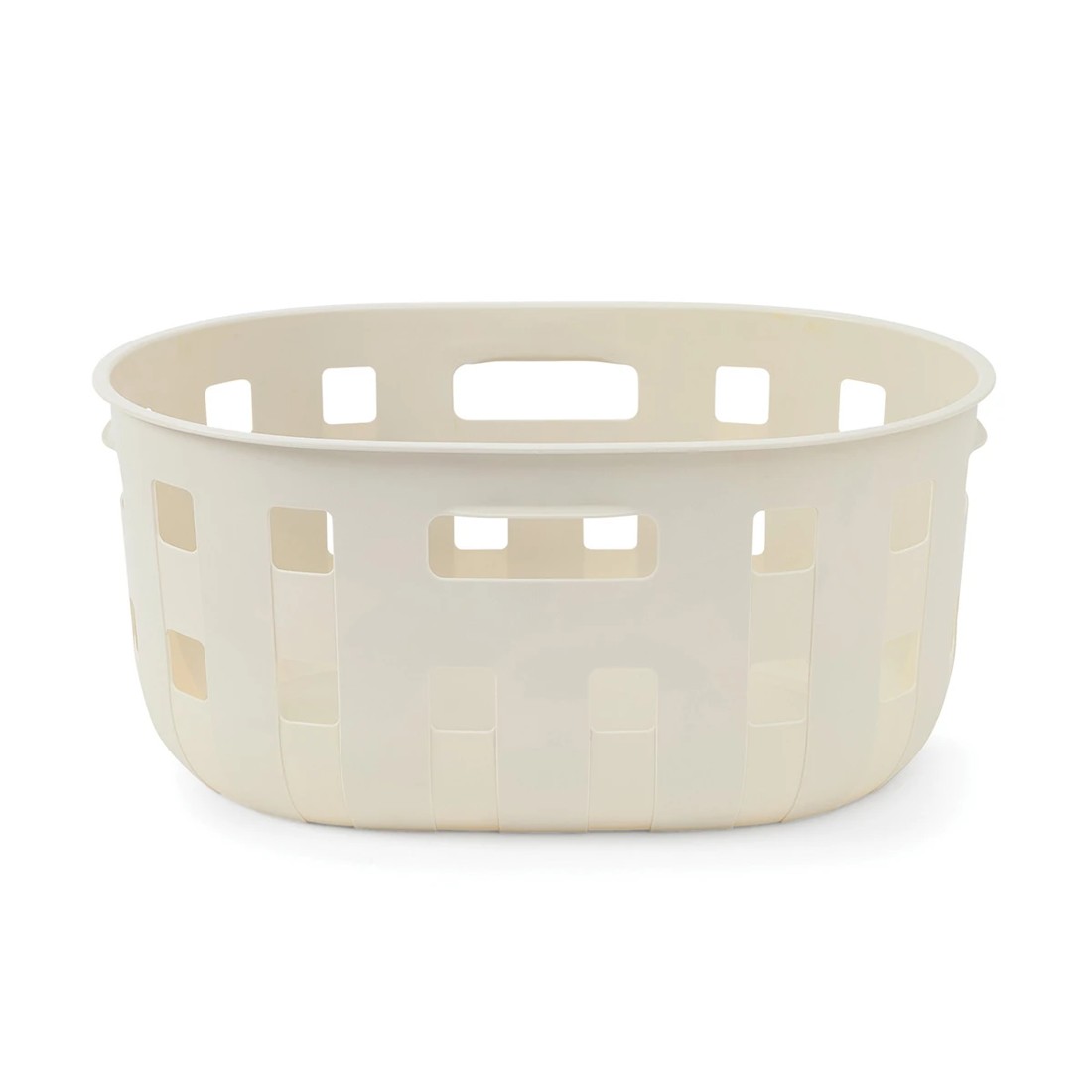 2 50L Trellis Laundry Basket - Beige, 2 of 7