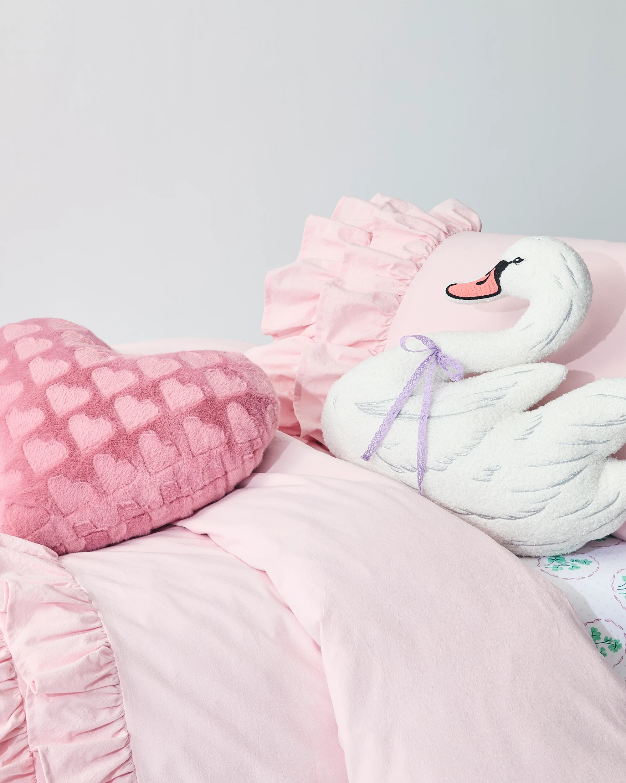 3 Target Chloe Ruffle Stonewash Cotton Quilt Cover Set - Single Bed - Pink, 3 of 10