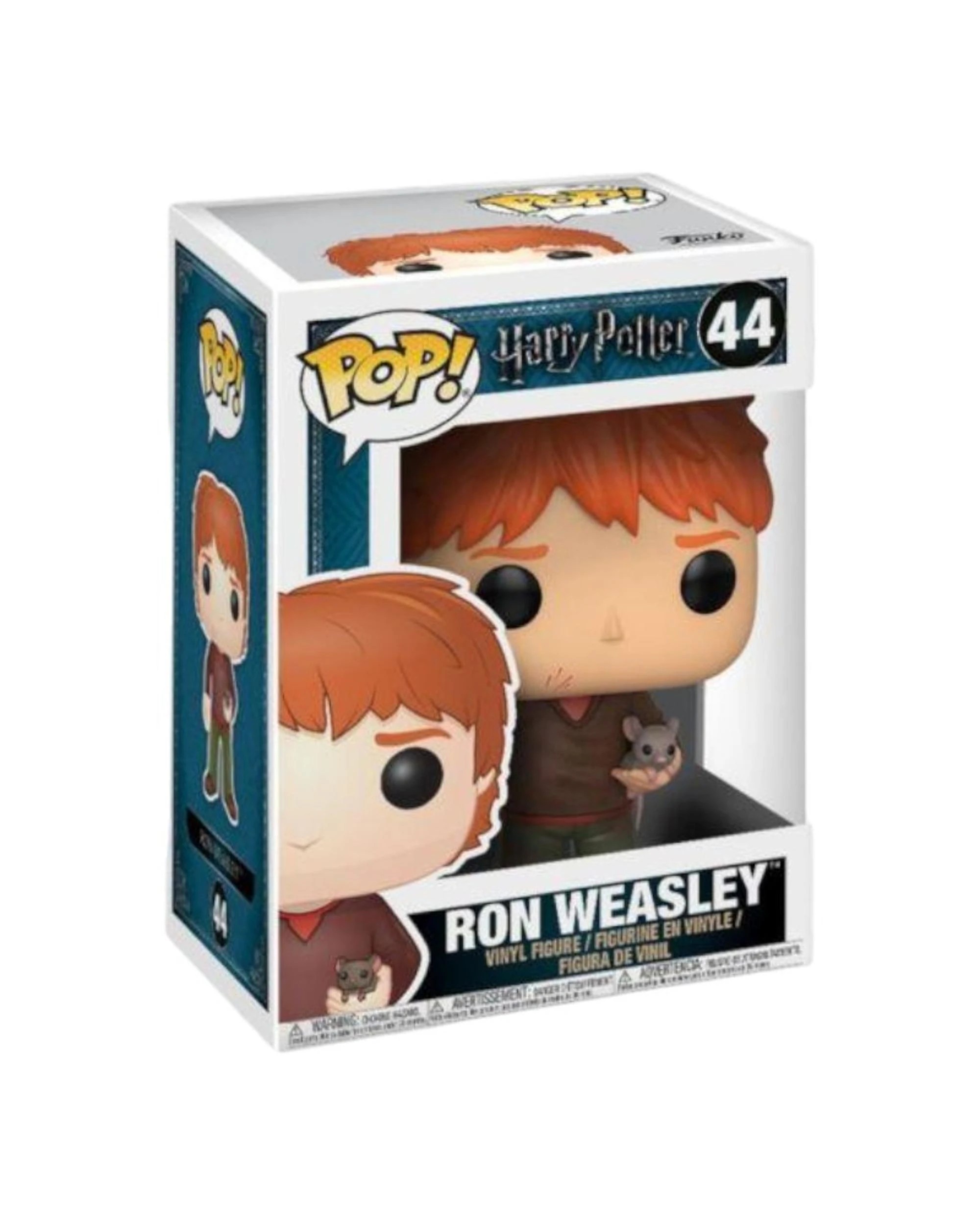 3 Harry Potter and the Prisoner of Azkaban Ron Weasley with Scabbers Funko POP! Vinyl, 3 of 3