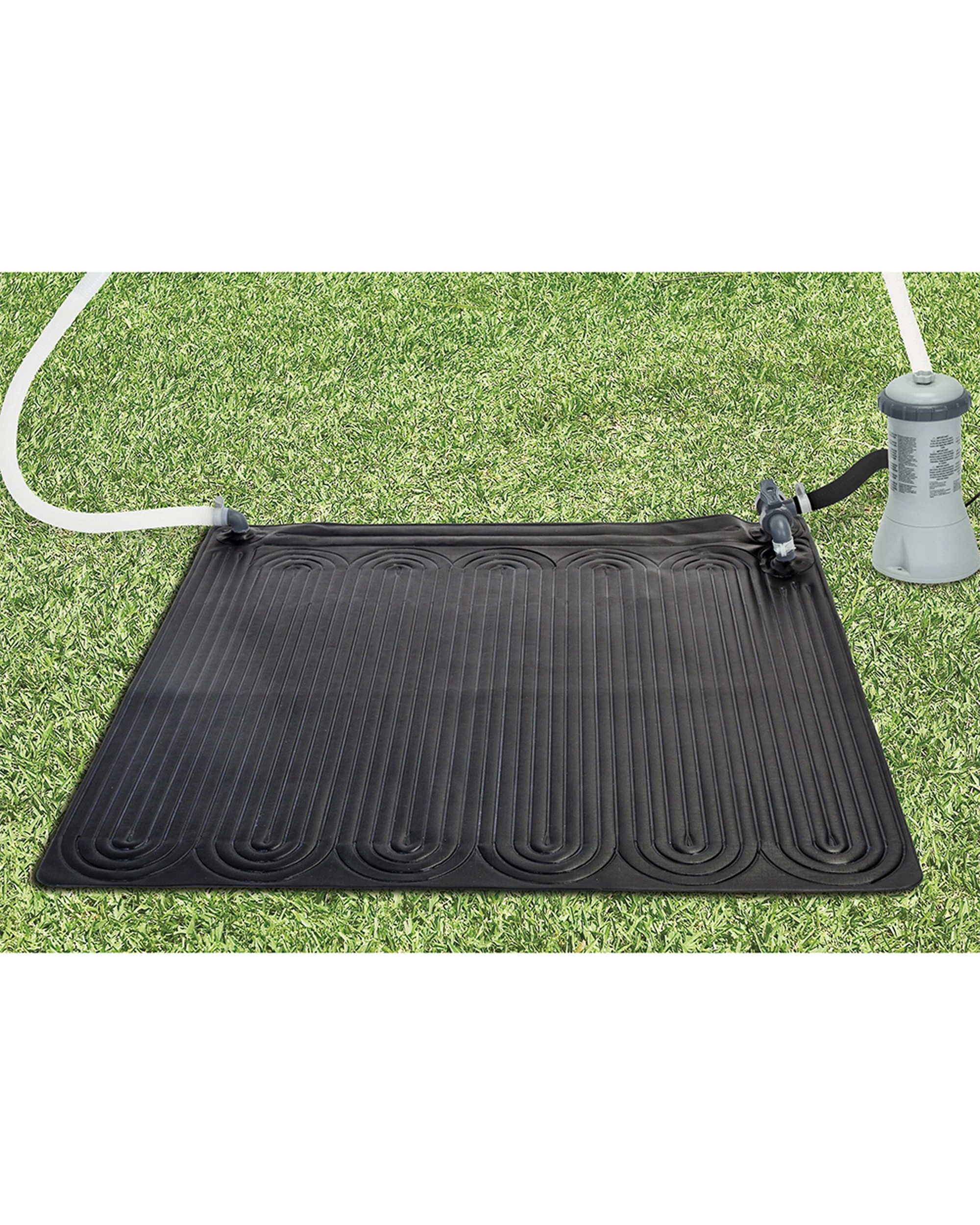 4 Intex Solar Mat For Above Ground Swimming Pool Filter Pump - Black, 4 of 4
