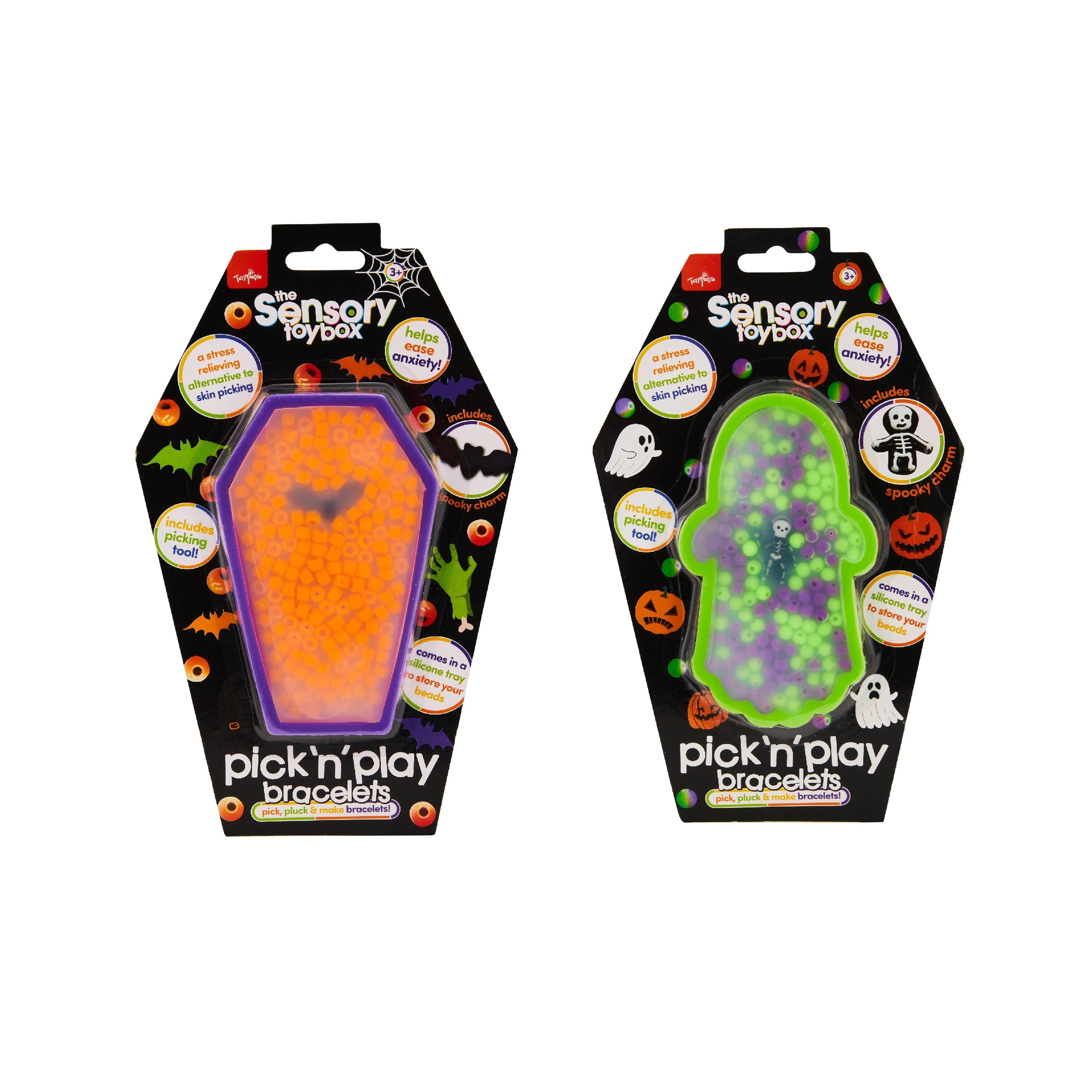 1 ToyMania The Sensory Toybox Pick 'n' Play Bracelets - Assorted, 1 of 4