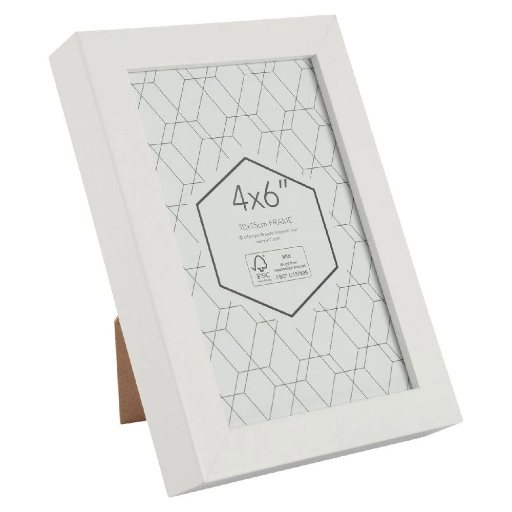 3 Promenade 6x4" Frame White, 3 of 5