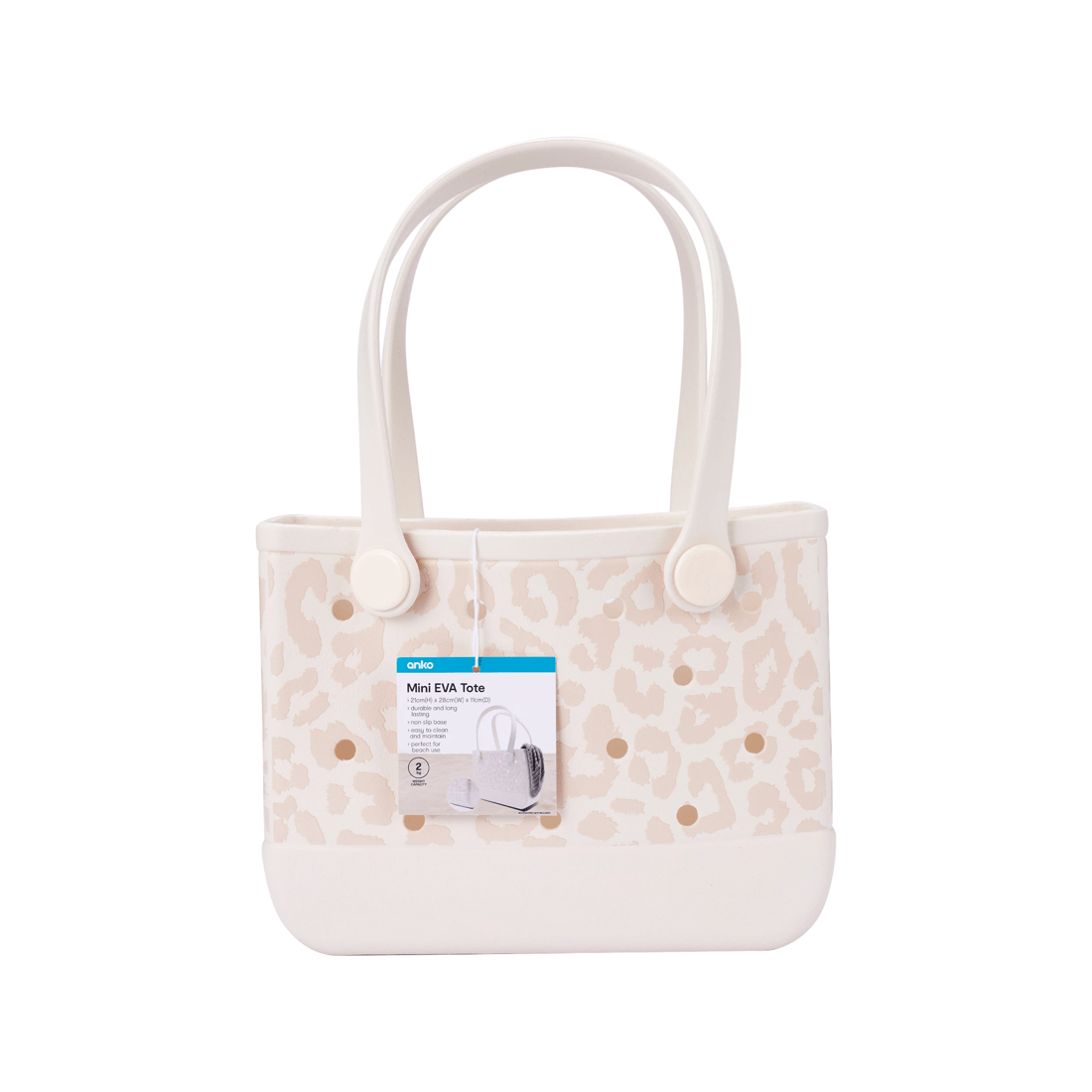 5 Mini EVA Tote - Animal, 5 of 5