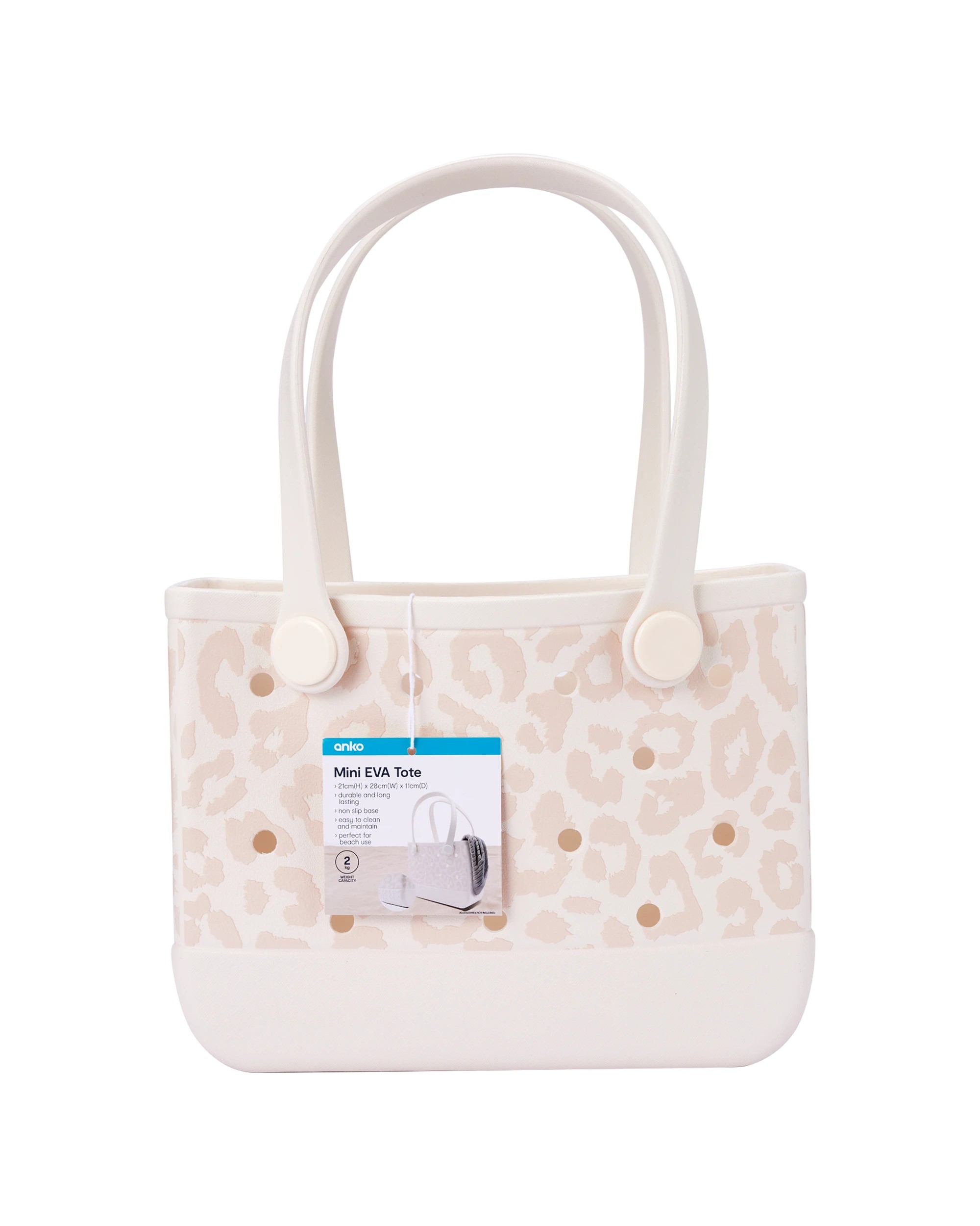 5 Mini EVA Tote - Animal, 5 of 5