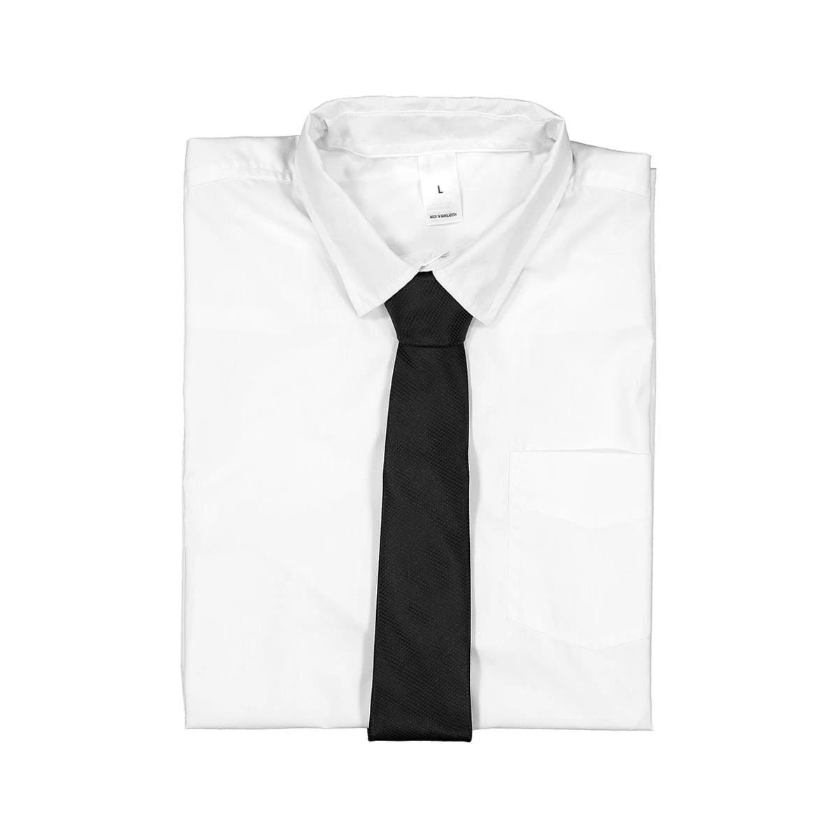 2 Slim Tie BLACK, 2 of 3