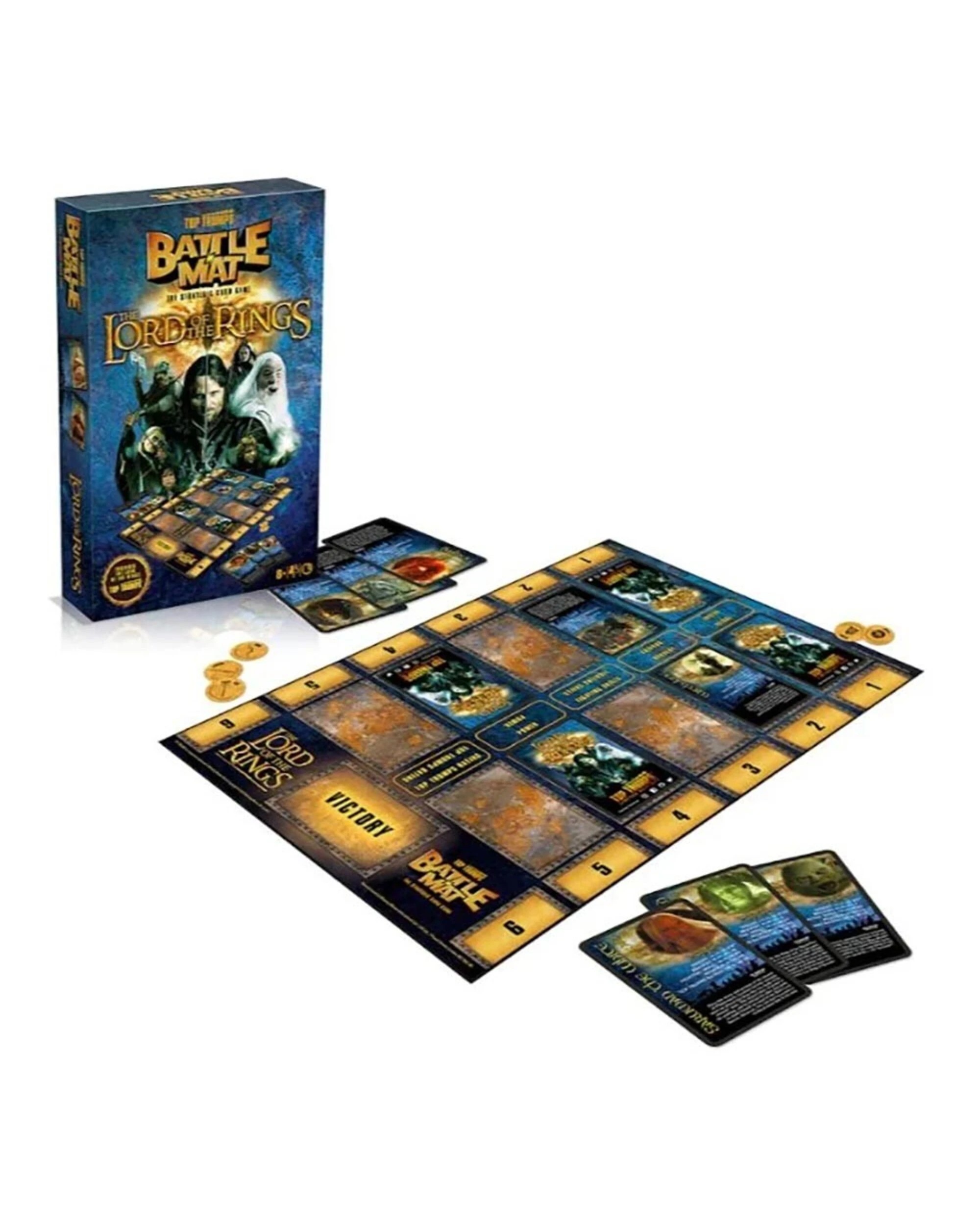 2 The Lord of the Rings - Top Trumps Battlemat: Lord of the Rings Card Game, 2 of 2